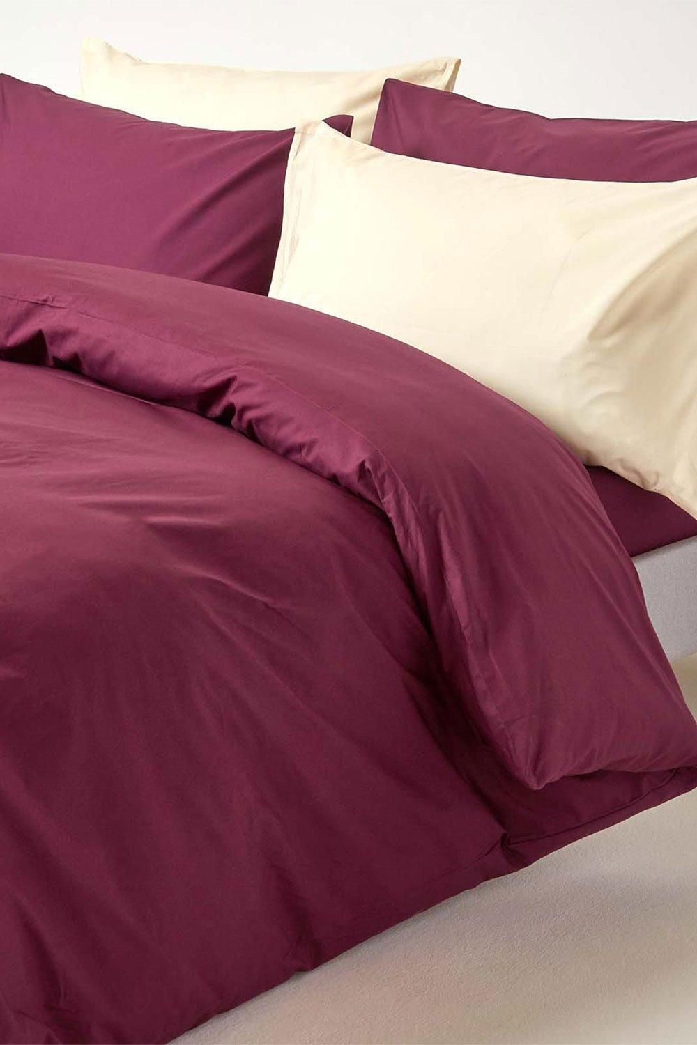 Homescapes Egyptian Cotton Duvet Cover with Pillowcase, 200 TC image 5