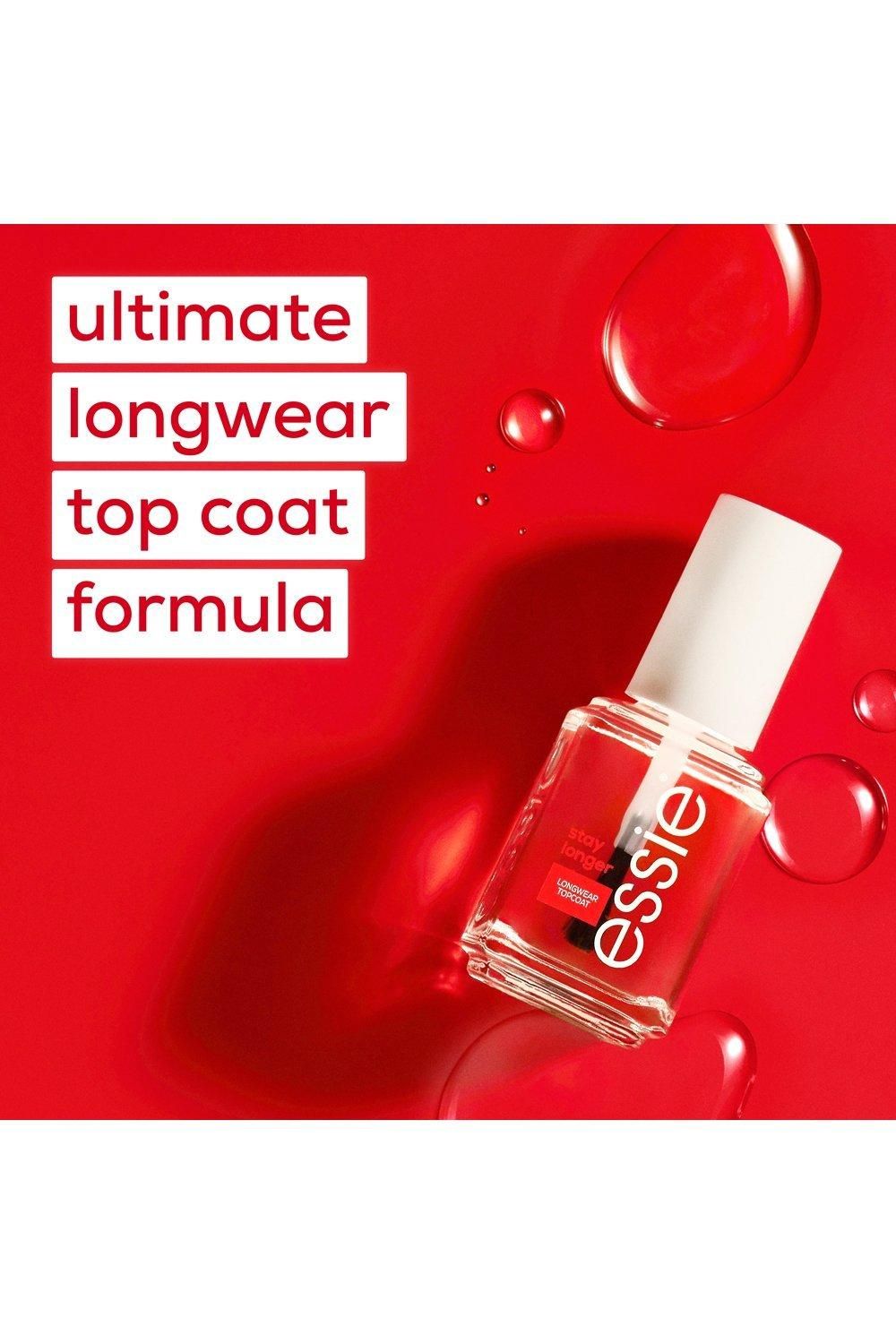 Essie Care Stay Longer Premium Longwear Top Coat Top Coat image 2