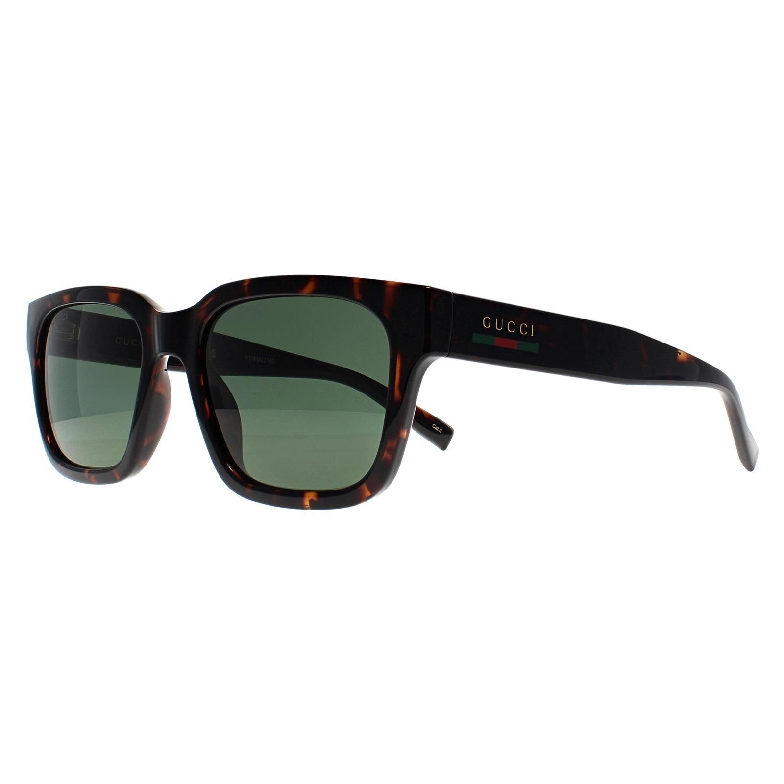 Gucci Square Dark Havana Green GG1857S image 2