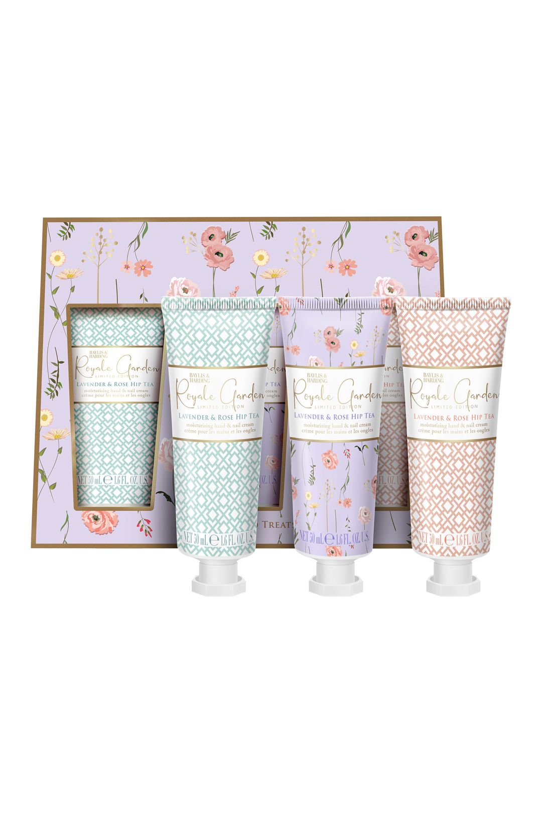 Baylis & Harding Royale Garden Luxury Hand Treats Gift Set Multi image 3