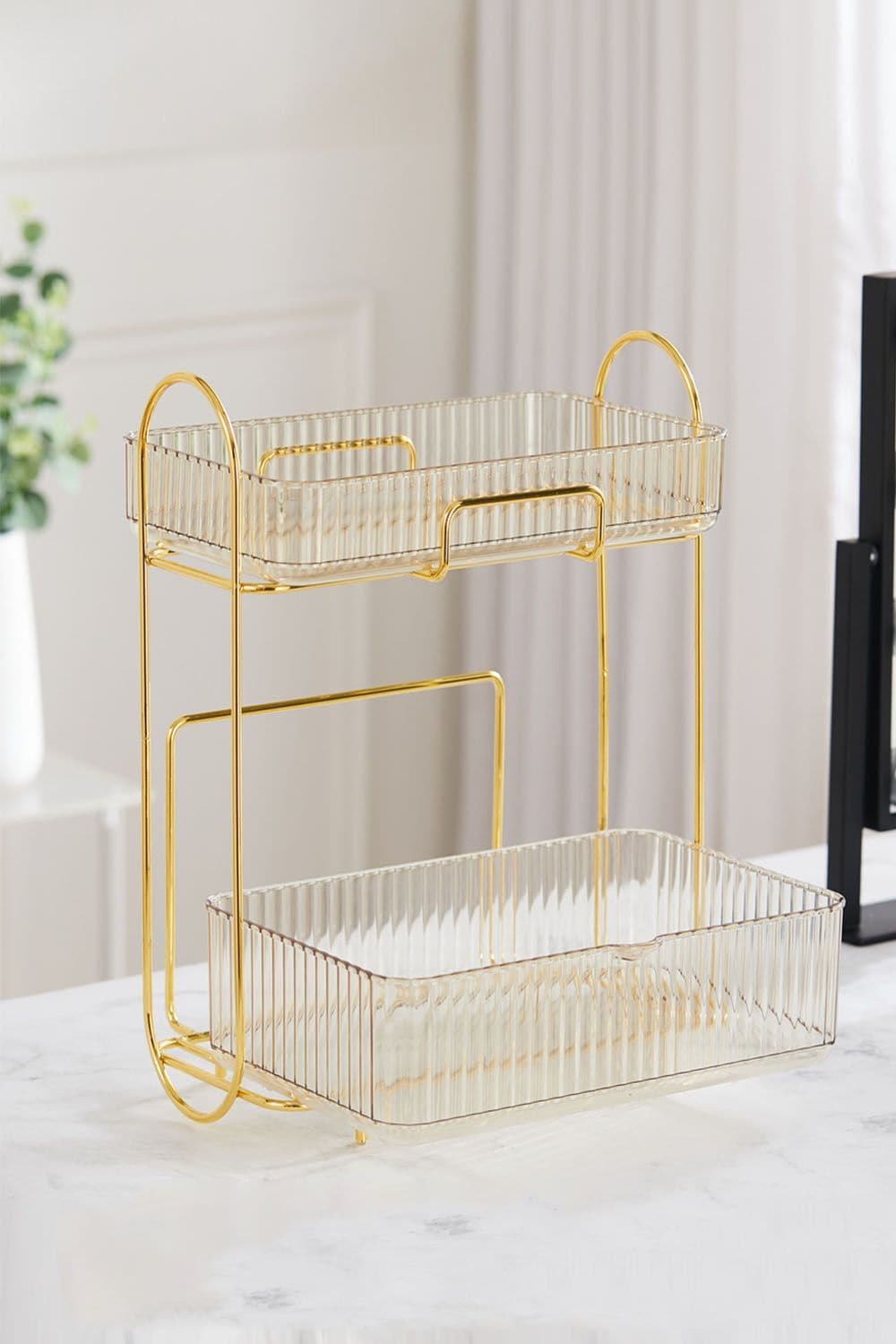 SHEONLY Dressing Table Large Makeup Cosmetic Organiser Rack Gift Set image 5