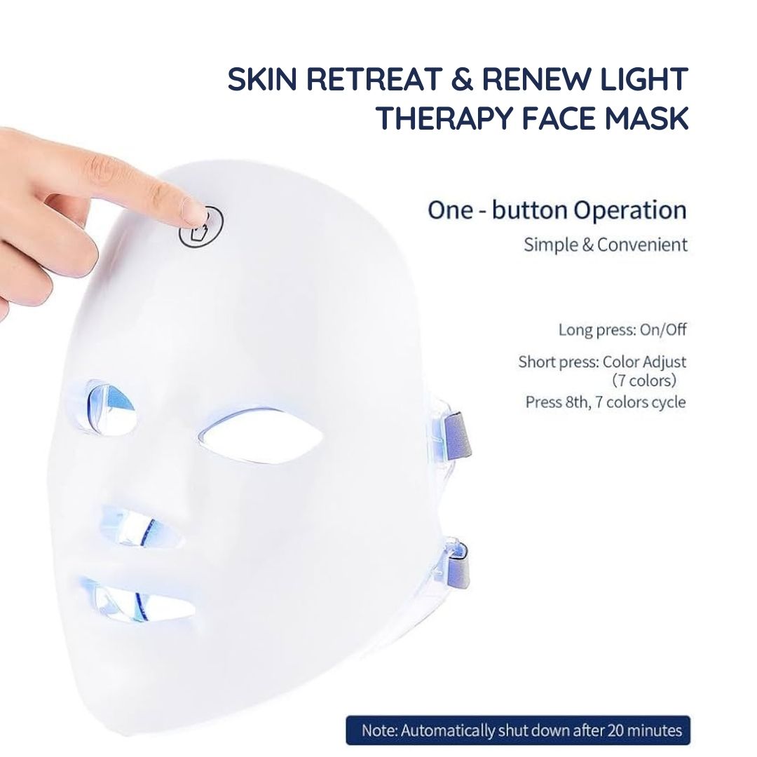 Erth Skin London Erth Beauty London Skin Retreat & Renew Light Therapy Face Mask image 3