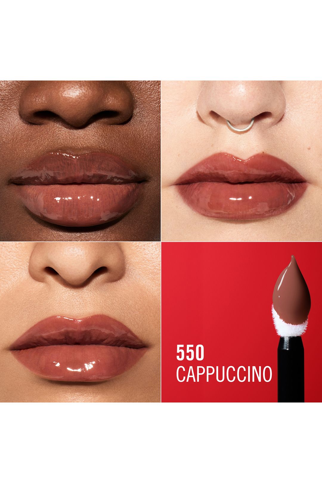 Rimmel London Thrill Seeker Lip Latex 6ml Cappuccino image 2