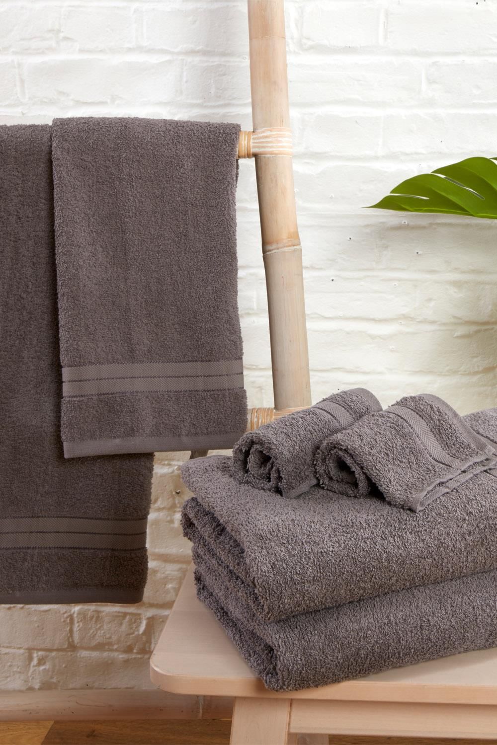 OHS Luxury Hand Towel 100% Cotton Bathroom image 1