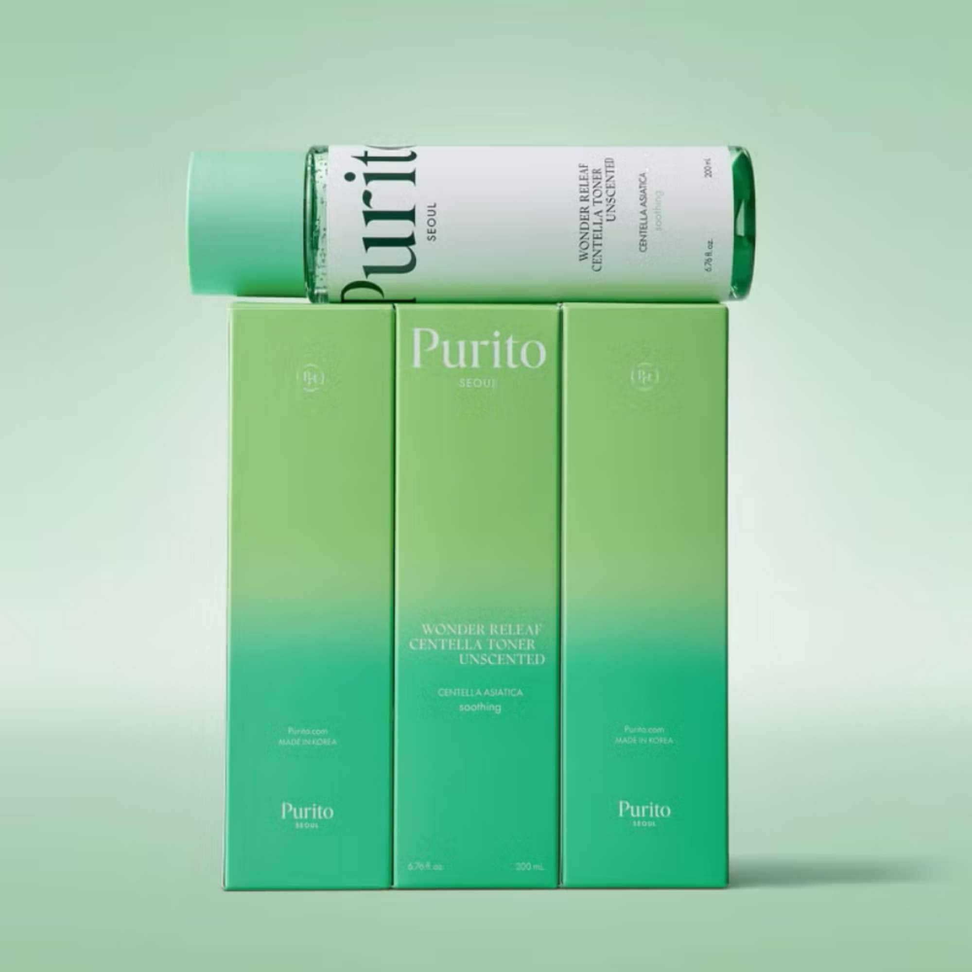 Purito Wonder Releaf Centella Toner Unscented 200ml image 5
