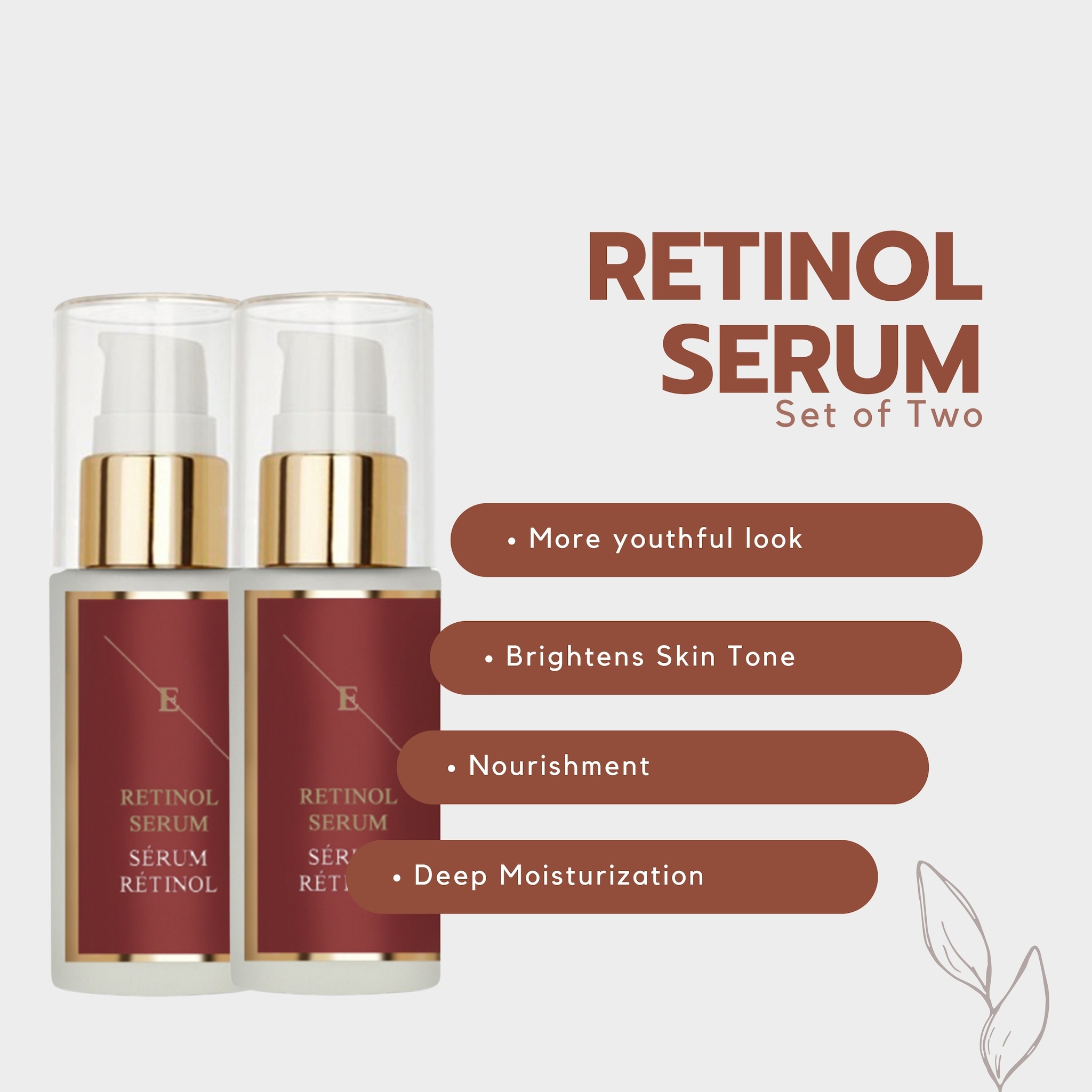 Erth Skin London ErthSkin London 2x Retinol Serum 30 ml image 2