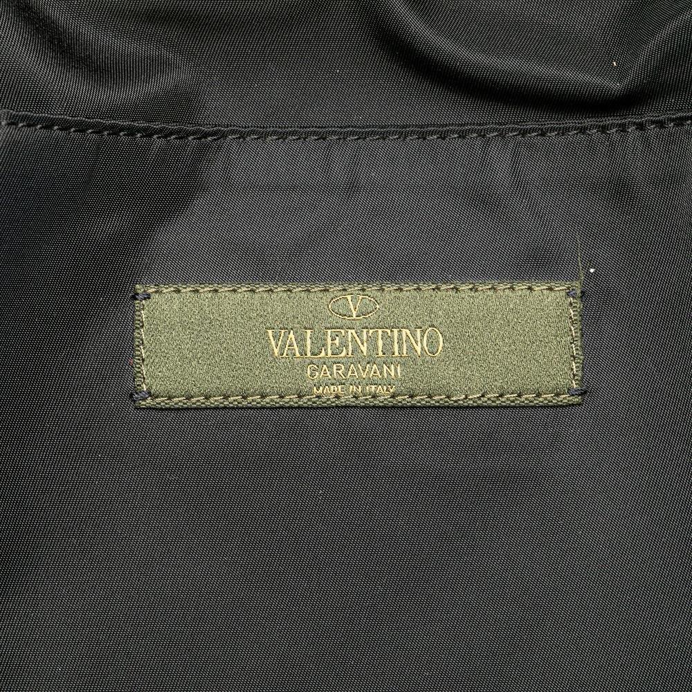 Valentino Preloved Camouflage Backpack Wo - Blue image 8