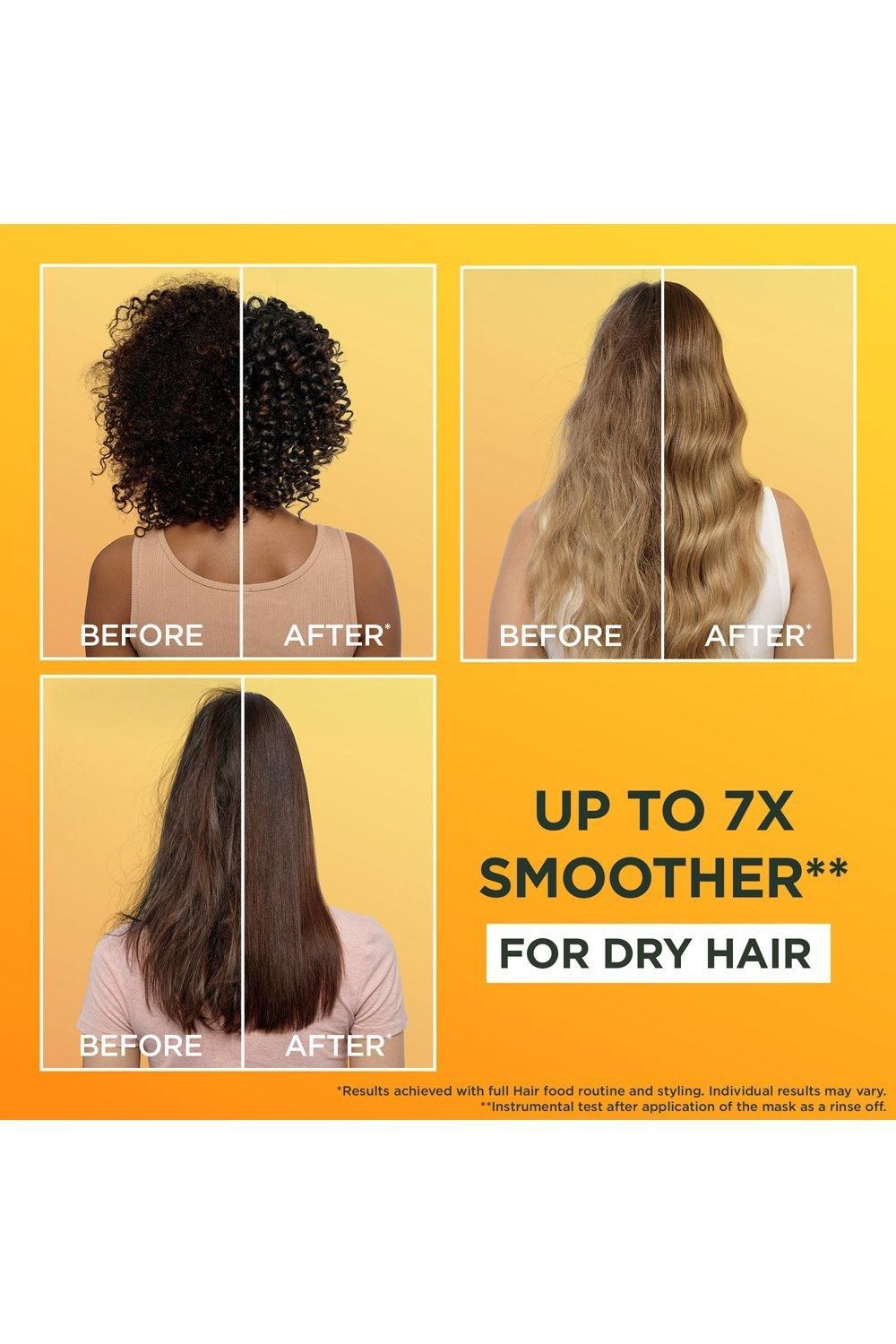 Garnier Ultimate Blends Hair Food Banana 3-in-1 Dry Hair Mask Treatment Multi image 2