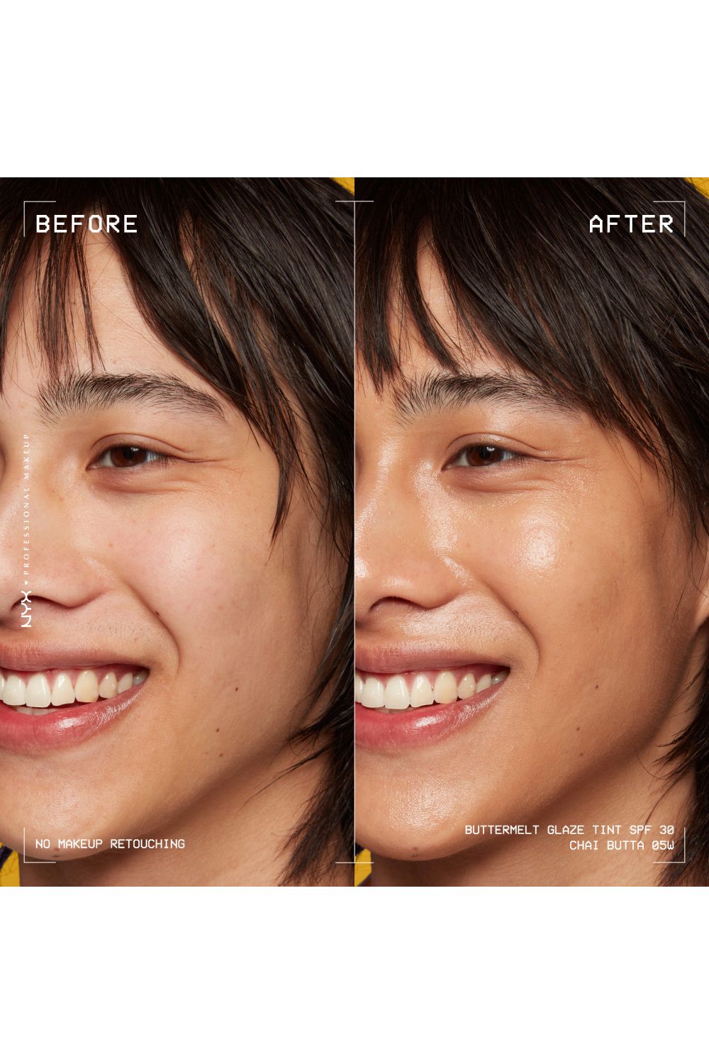 NYX Professional Makeup Buttermelt Glaze Soft Glow Skin Tint + SPF/FPS 30 30ml Chai Butta image 6