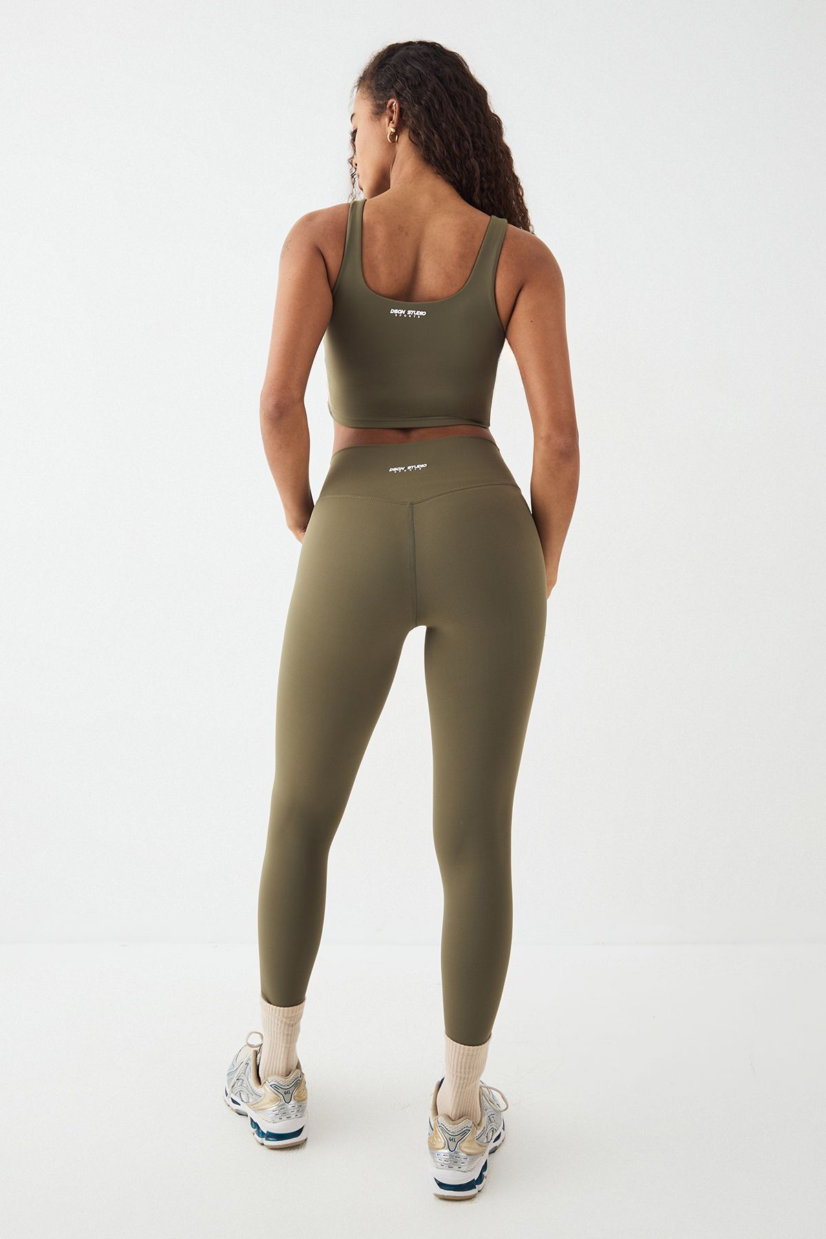 DSGN Studio DSGN Studio Ultra Sculpt High Waist Legging Olive image 2