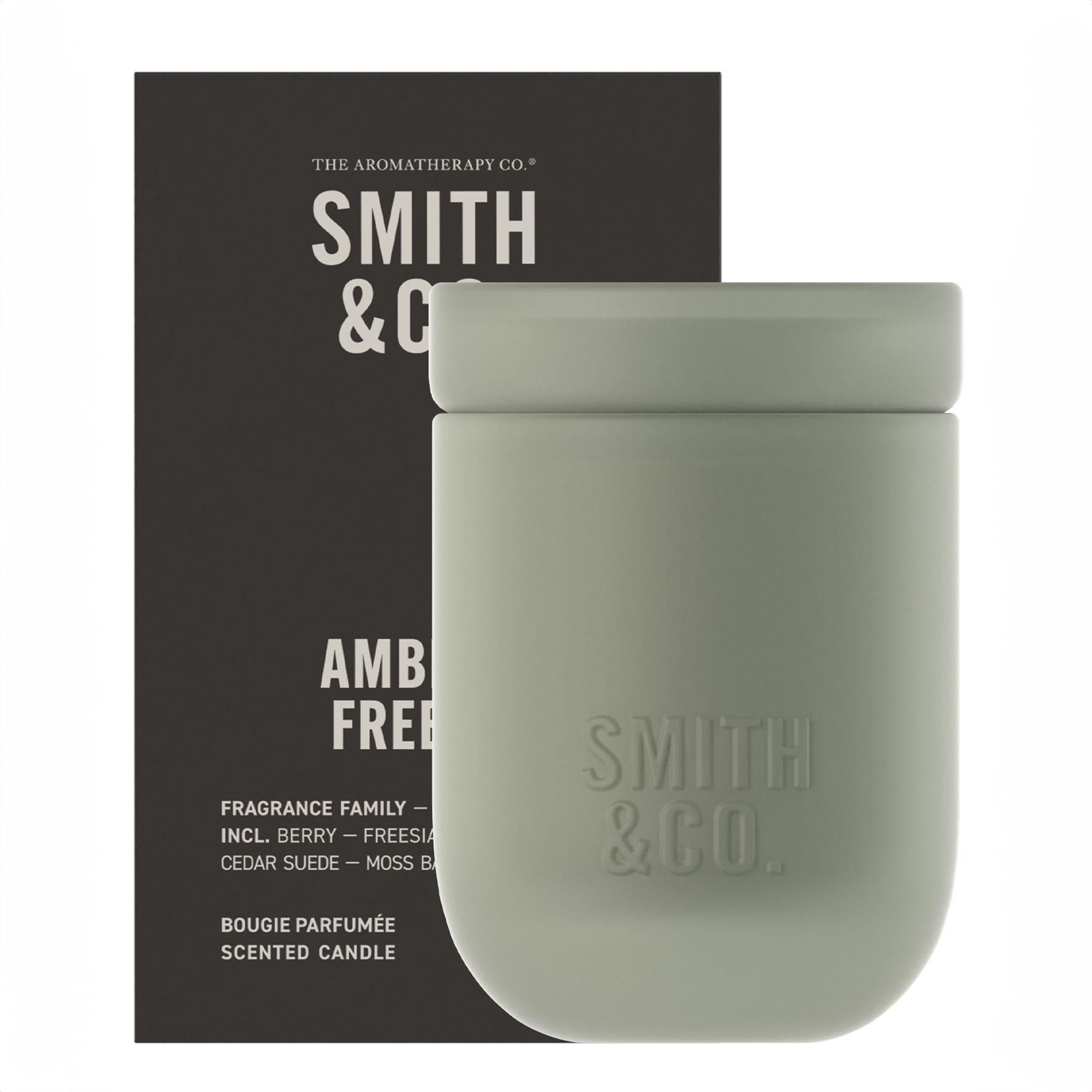 The Aromatherapy Company Smith & Co 250g Candle - Amber & Freesia image 2