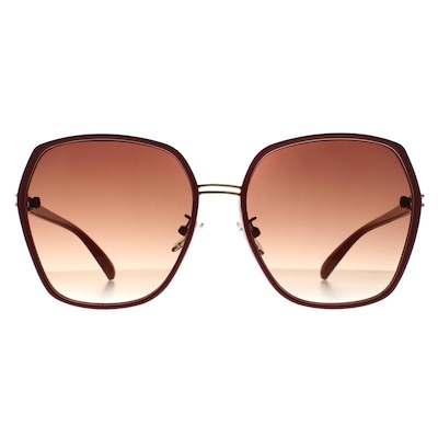 Guess Butterfly Shiny Red Brown Gradient GF0407