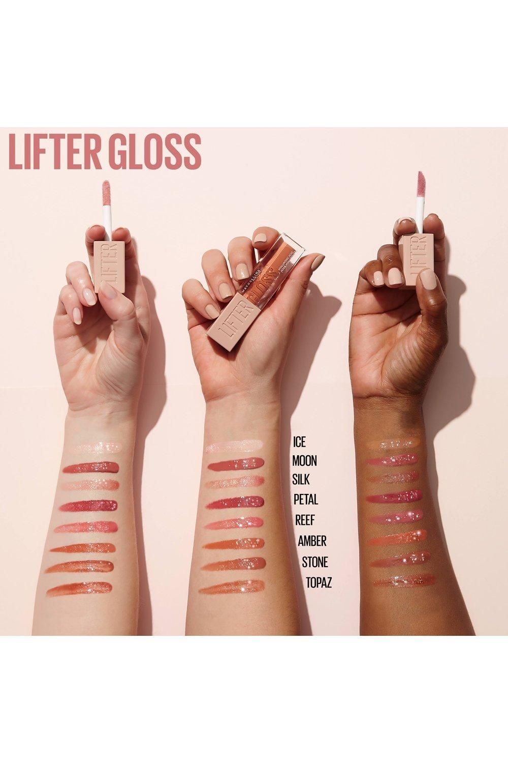 Maybelline Lifter Gloss Plumping Hydrating Lip Gloss With Hyaluronic Acid 5.4ml Ice image 5