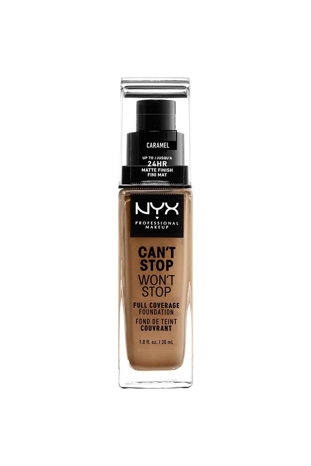 NYX Professional Makeup Can't Stop Won't Stop Full Coverage Foundation Caramel image 1