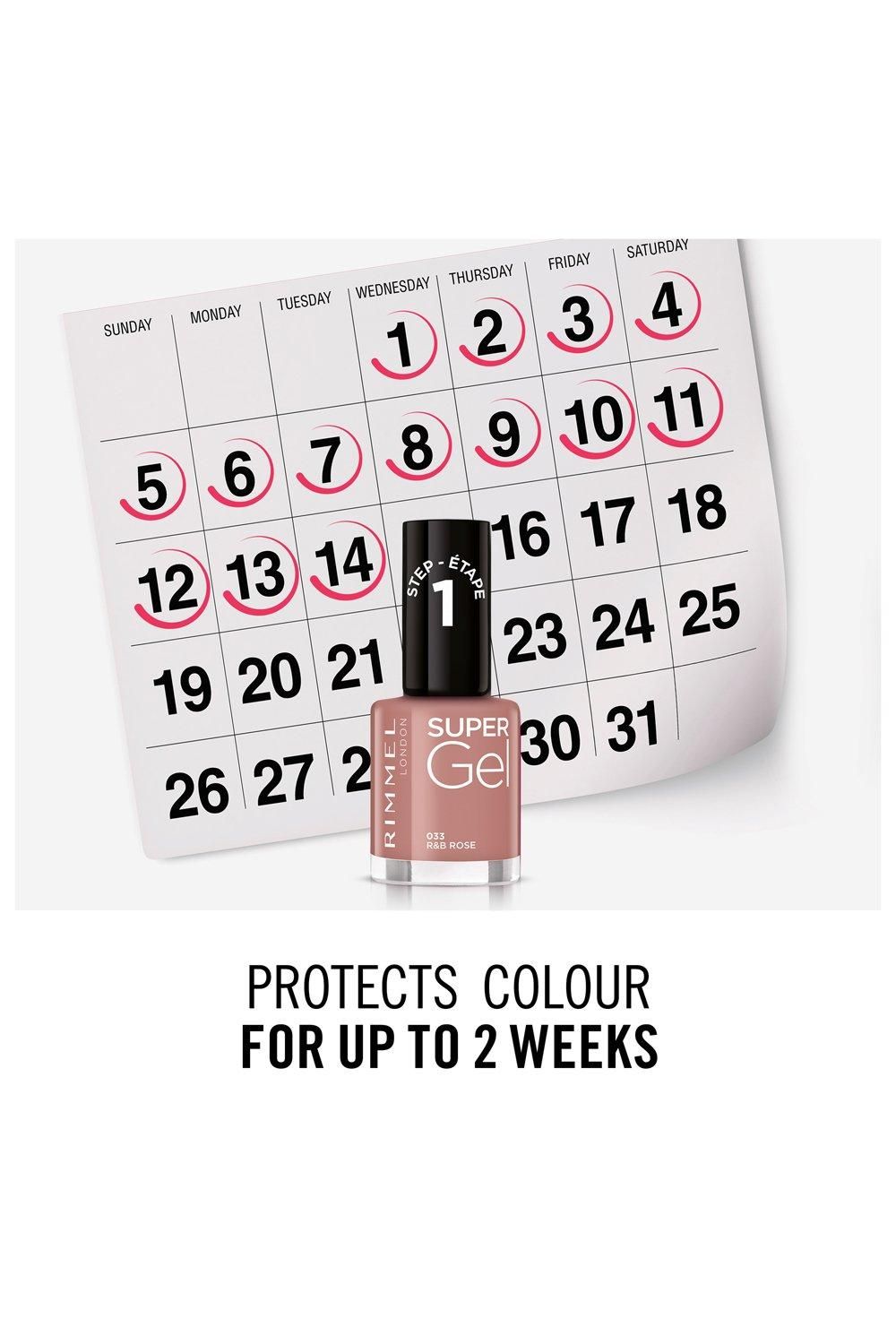 Rimmel London Super Gel Nail Polish R And B Rose image 8