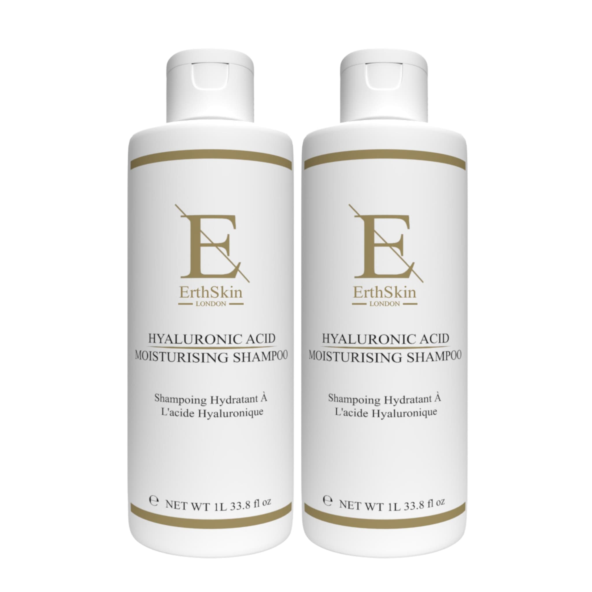 Erth Skin London 2x Hyaluronic Acid Moisturising Shampoo  1L image 1