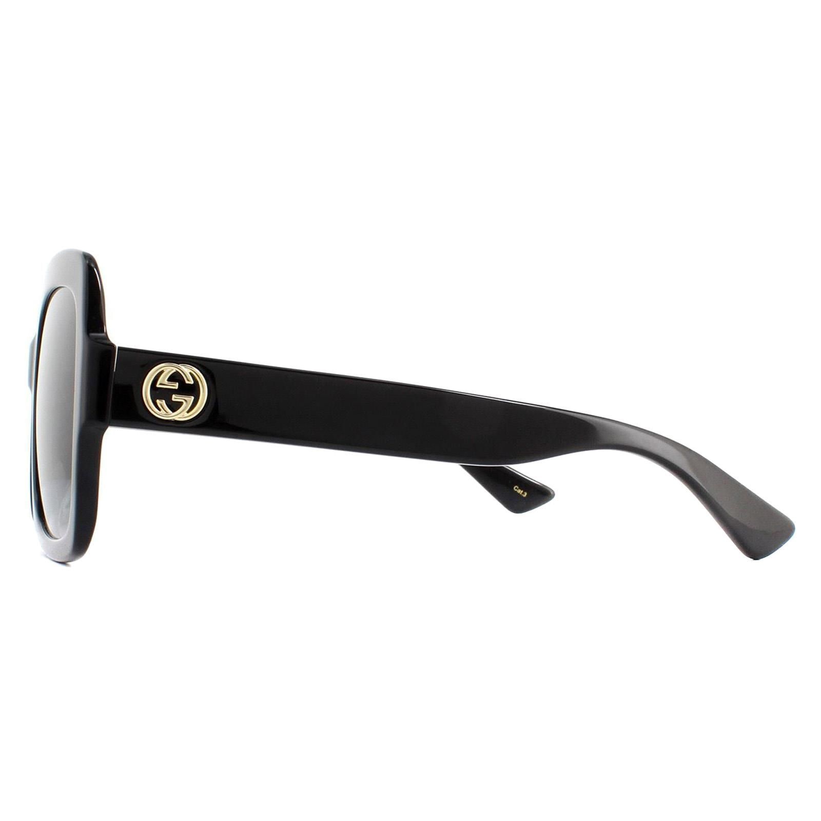 Gucci Square Black Grey Gradient Sunglasses GG0036SN image 3