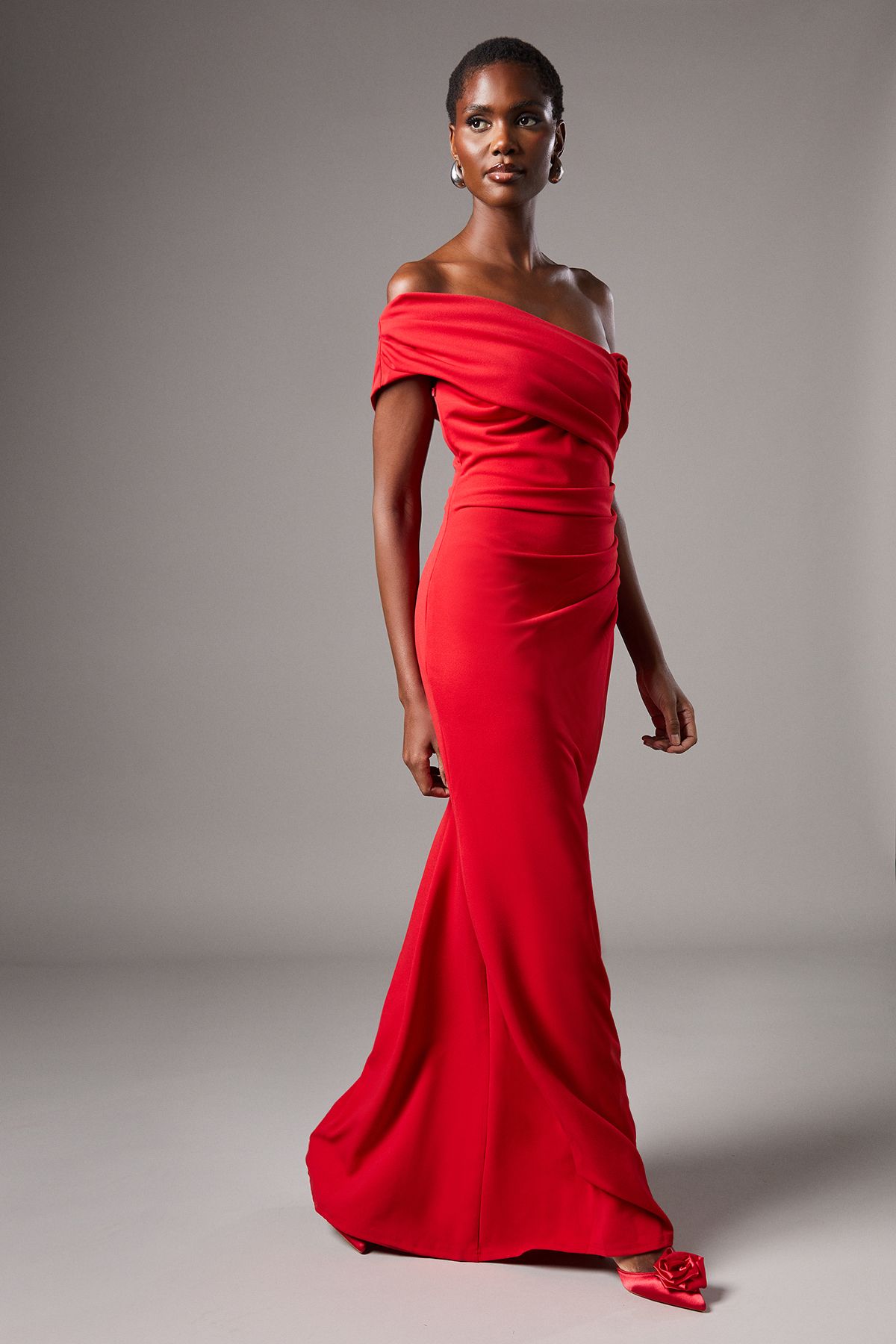 Coast Scuba Maxi Dress Red image 1