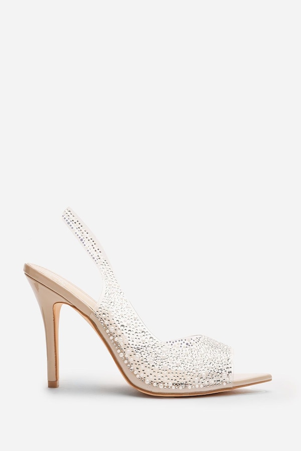 Where's That From 'Oriel' Crystal Embellished Heeled Sandals