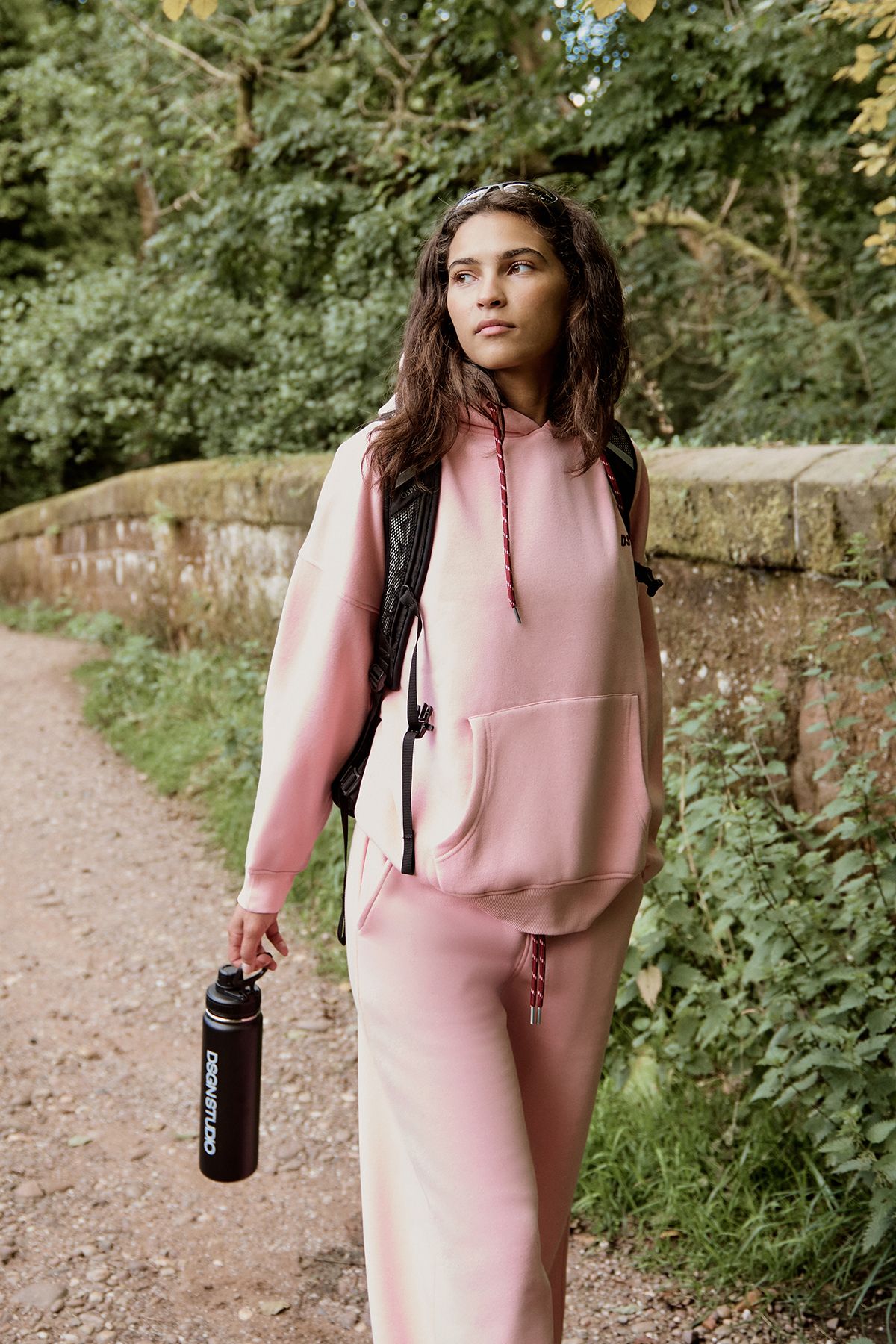 DSGN Studio DSGN Studio Sport Oversized Hoodie Pink