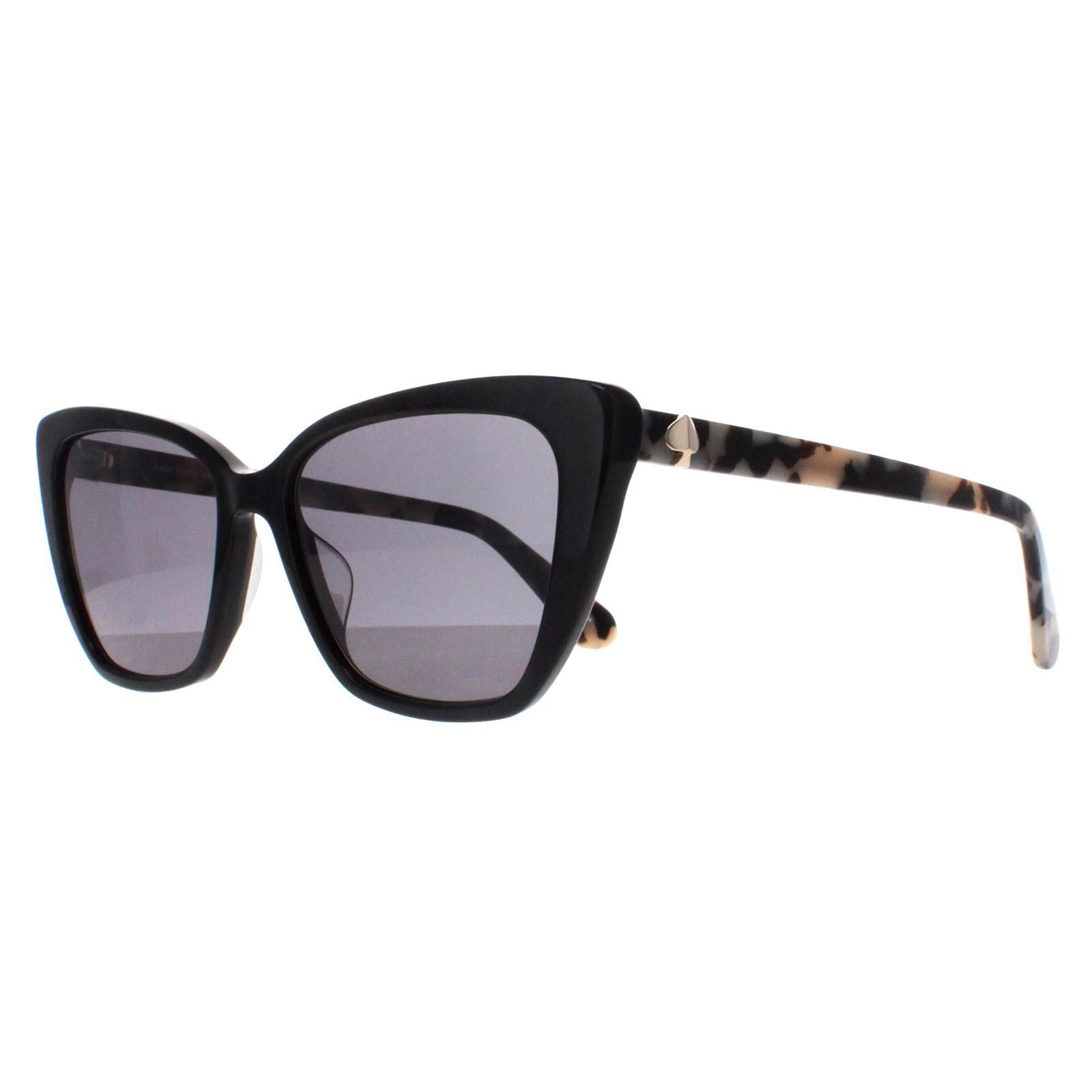 Kate Spade Cat Eye Black  Grey Polarized Lucca/G/S image 2
