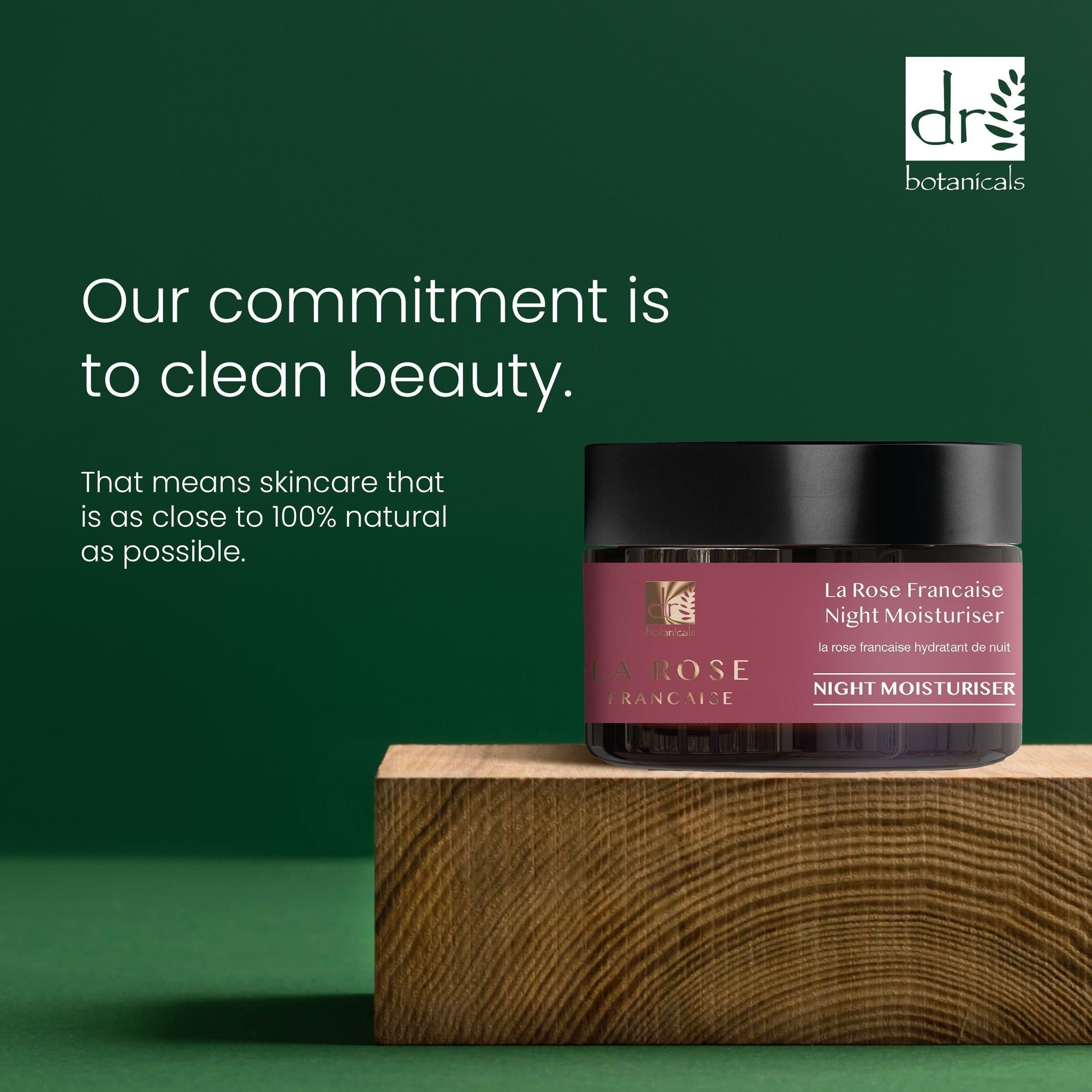 Dr. Botanicals La Rose Française Night Moisturiser 50ml image 3