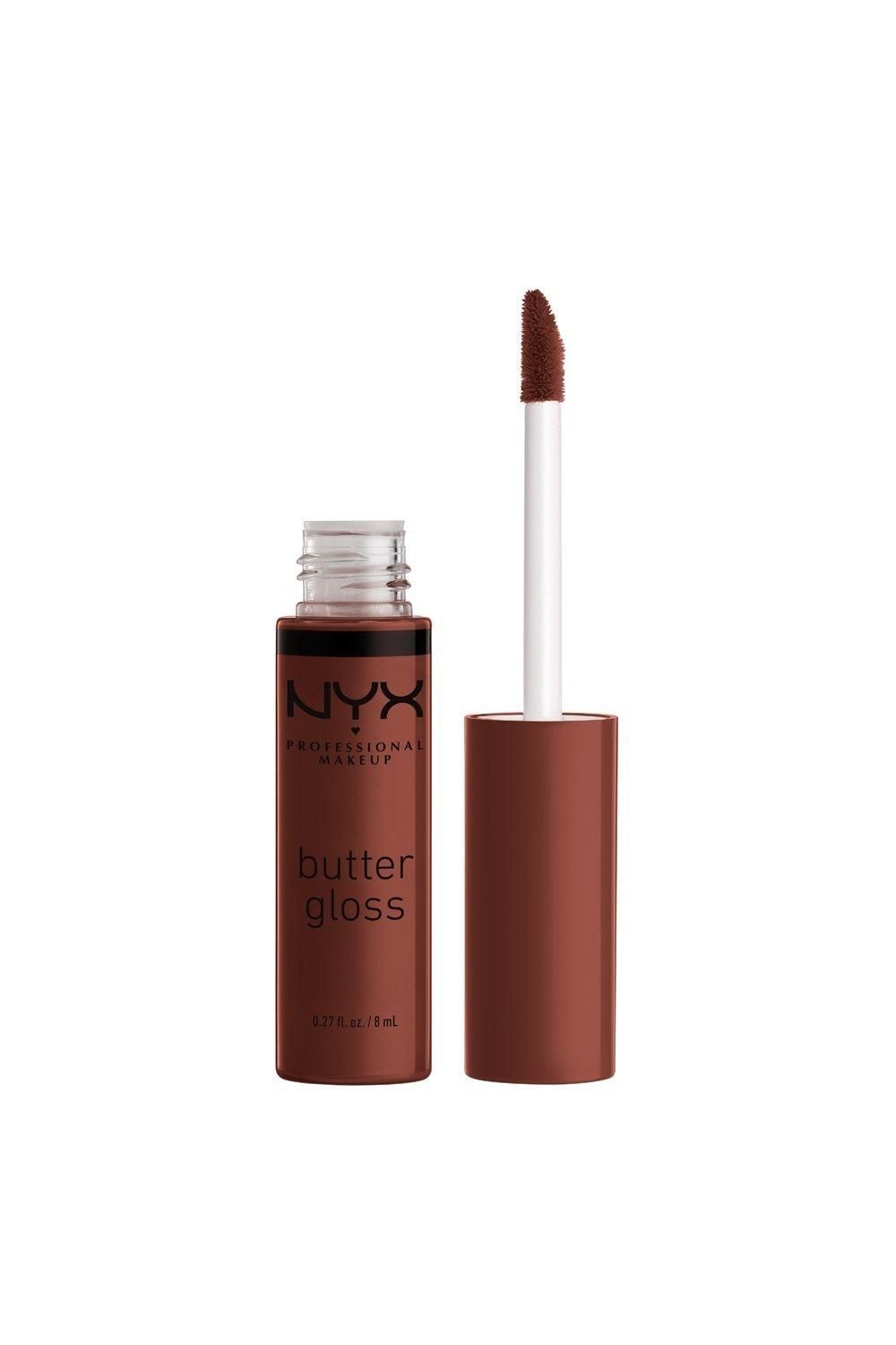 NYX Professional Makeup Butter Lip Gloss Brownie Drip image 5