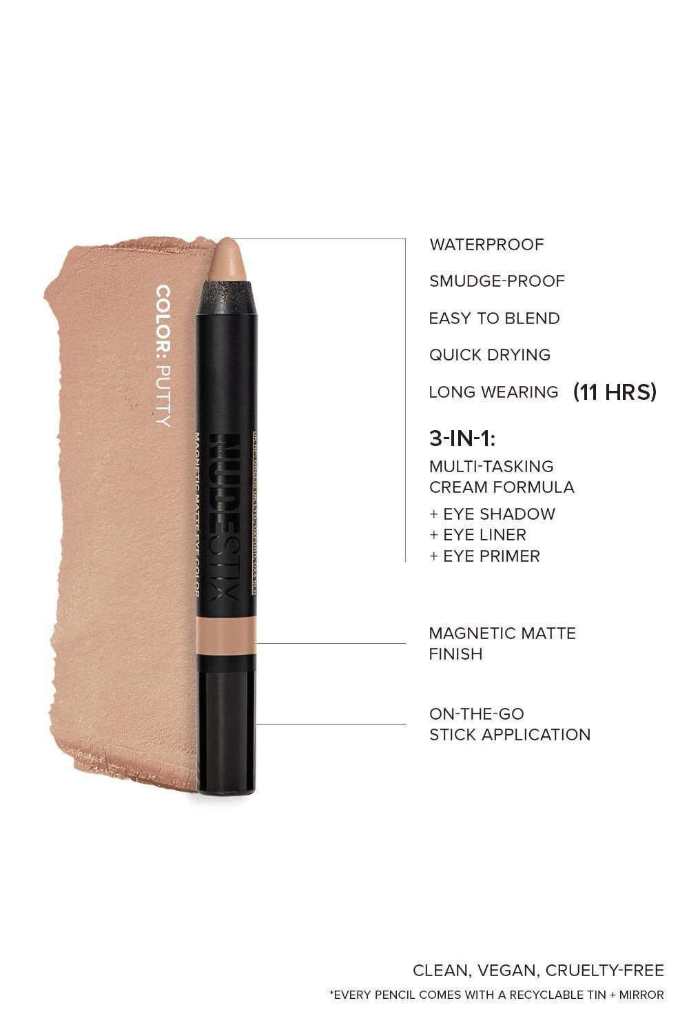 Nudestix Magnetic Matte Eye Colour Putty image 3