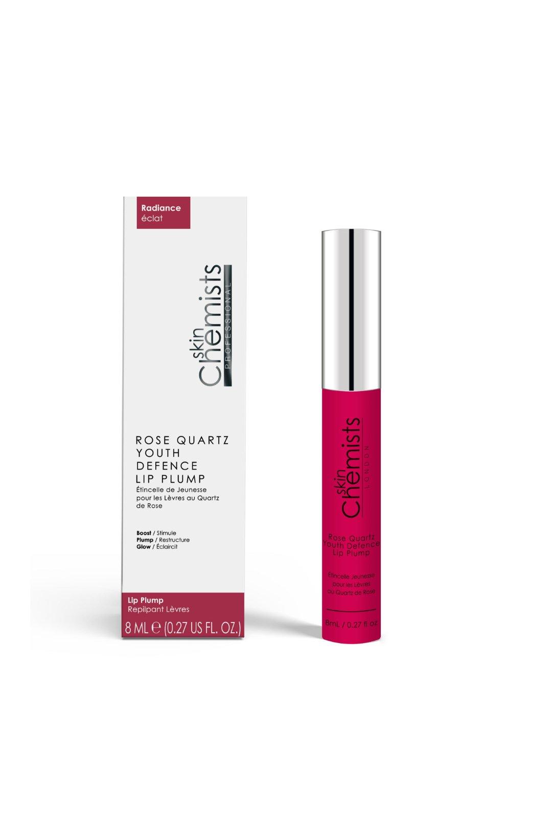skinChemists professional Rose Quartz Youth Defence Lip Plump 8ml Twin Value Savings Pack image 1