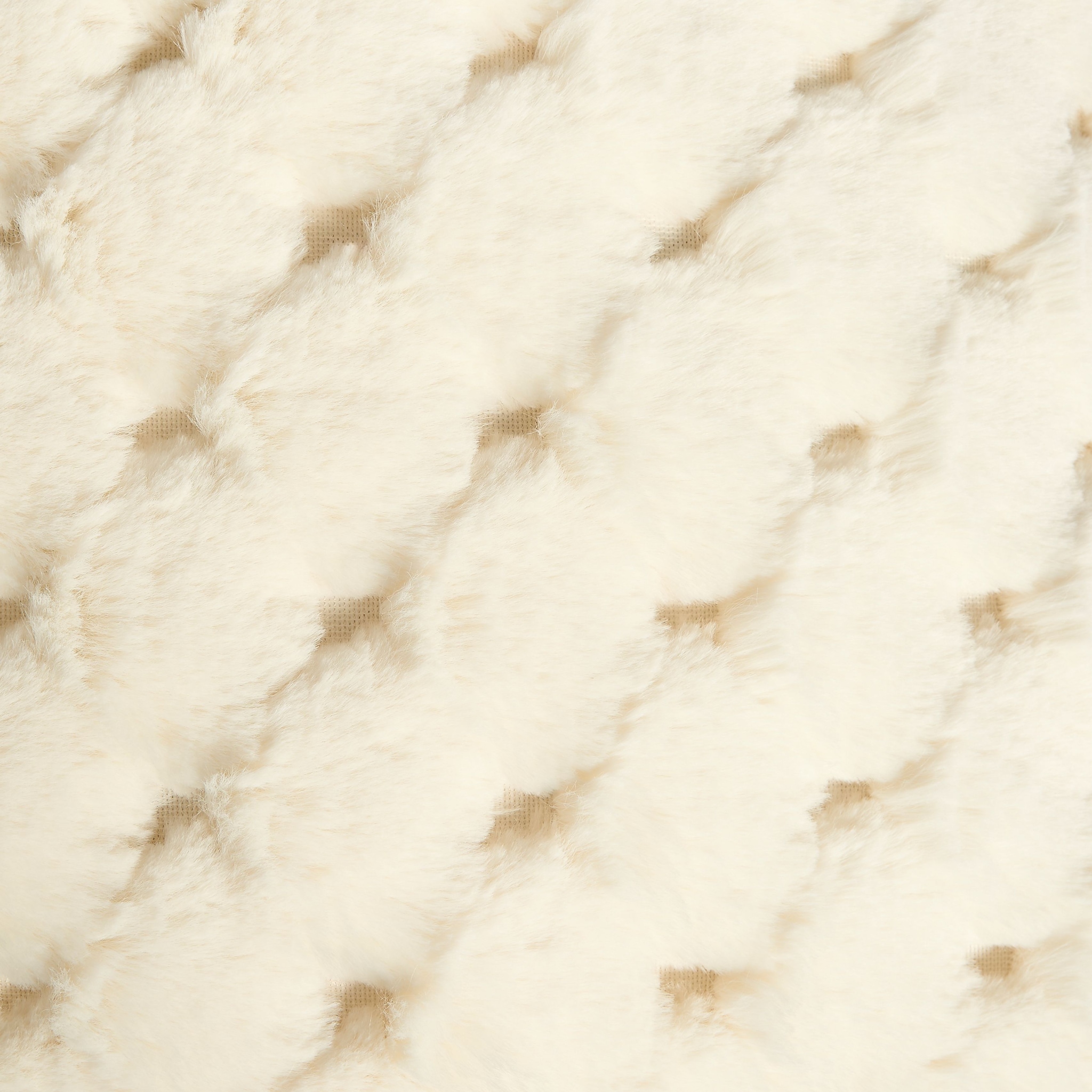 OHS 2 Pack Soft Jumbo Waffle Fur Decorative Square Cushion Covers image 5