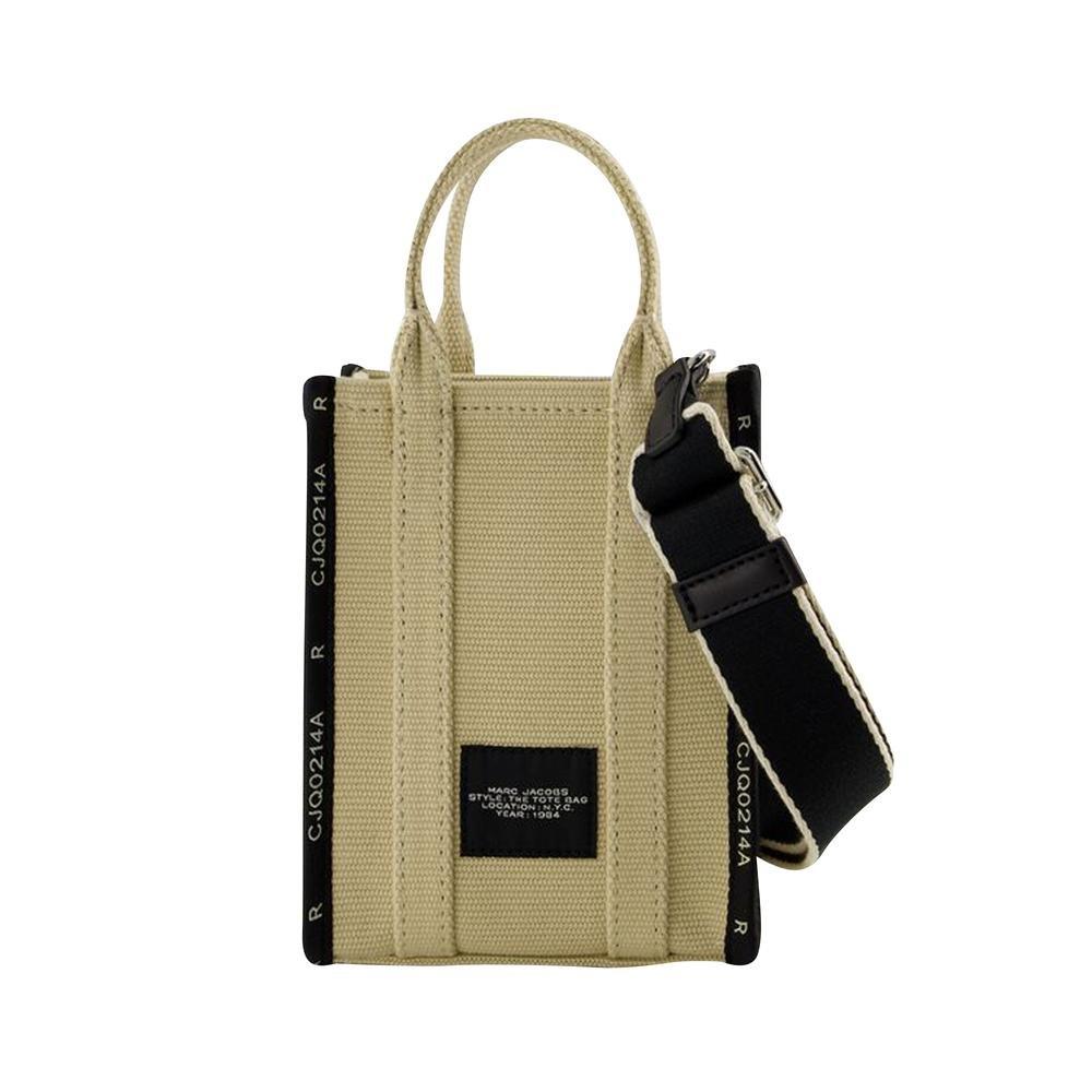 Marc Jacobs The Tote Bag Canvas Handbag Wo - Beige image 3