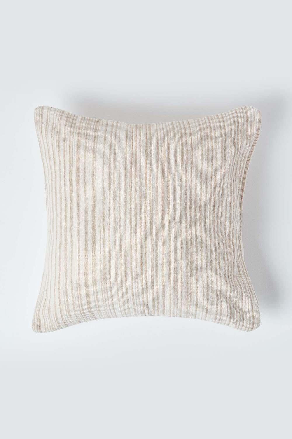 Homescapes Cotton Chenille Tie Dye Cushion Cover