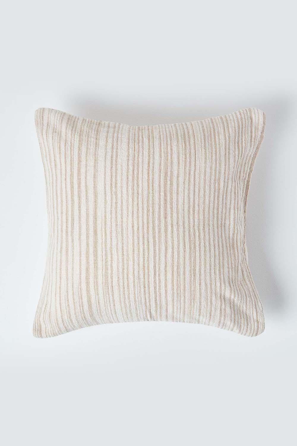 Homescapes Cotton Chenille Tie Dye Cushion Cover image 1