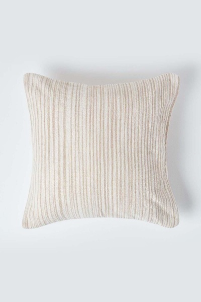 Homescapes Cotton Chenille Tie Dye Cushion Cover