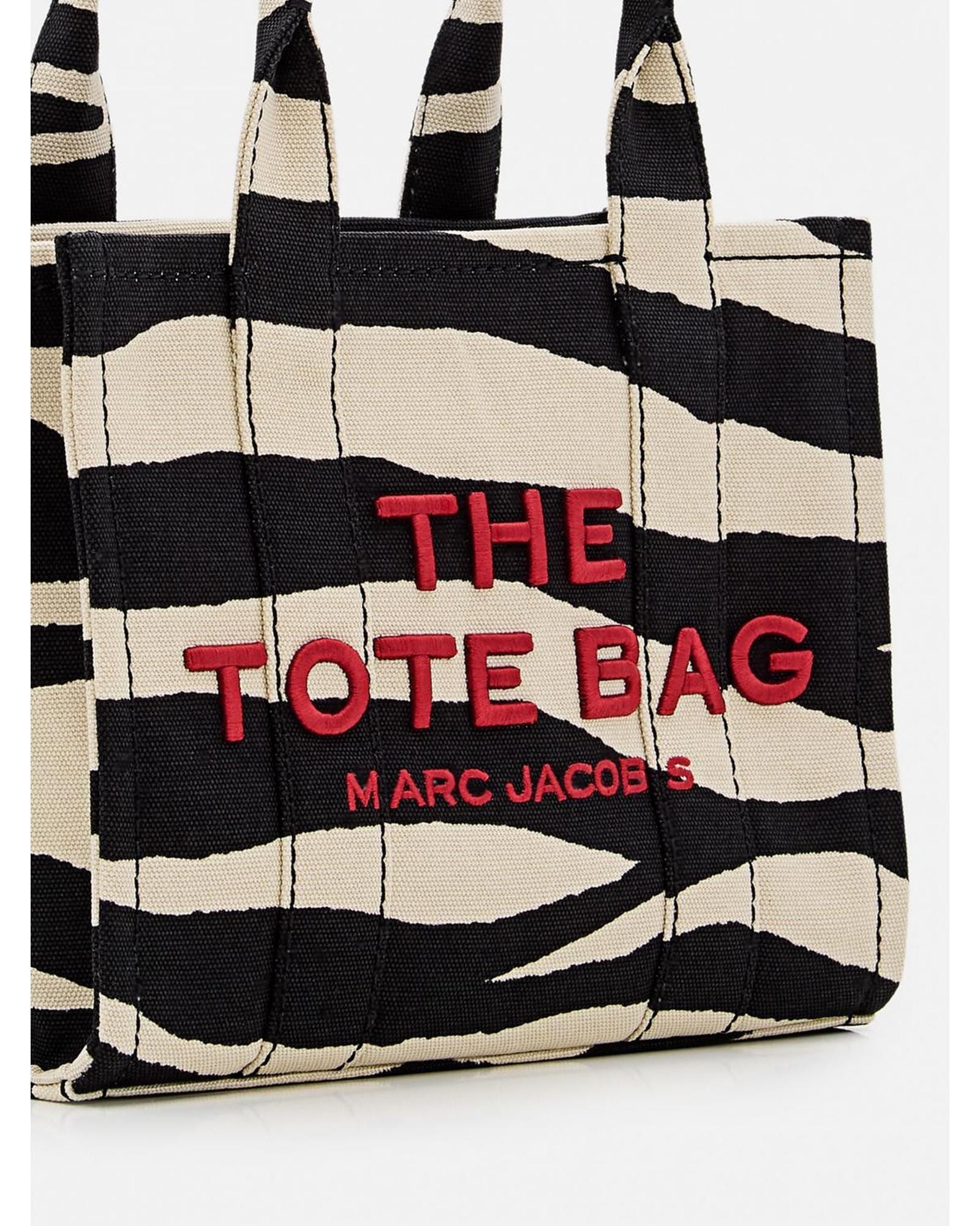 Marc Jacobs Zebra Tote Bag Wo - Black image 3