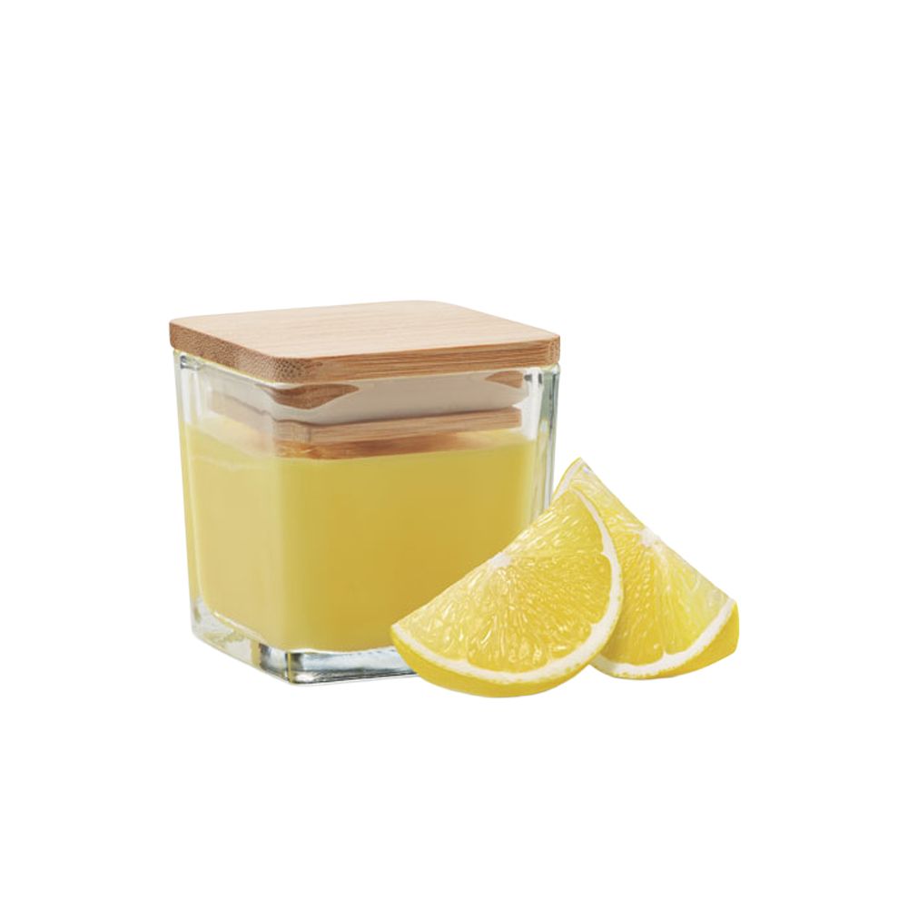 MidOcean Pila Lemon Square Scented Candle image 2