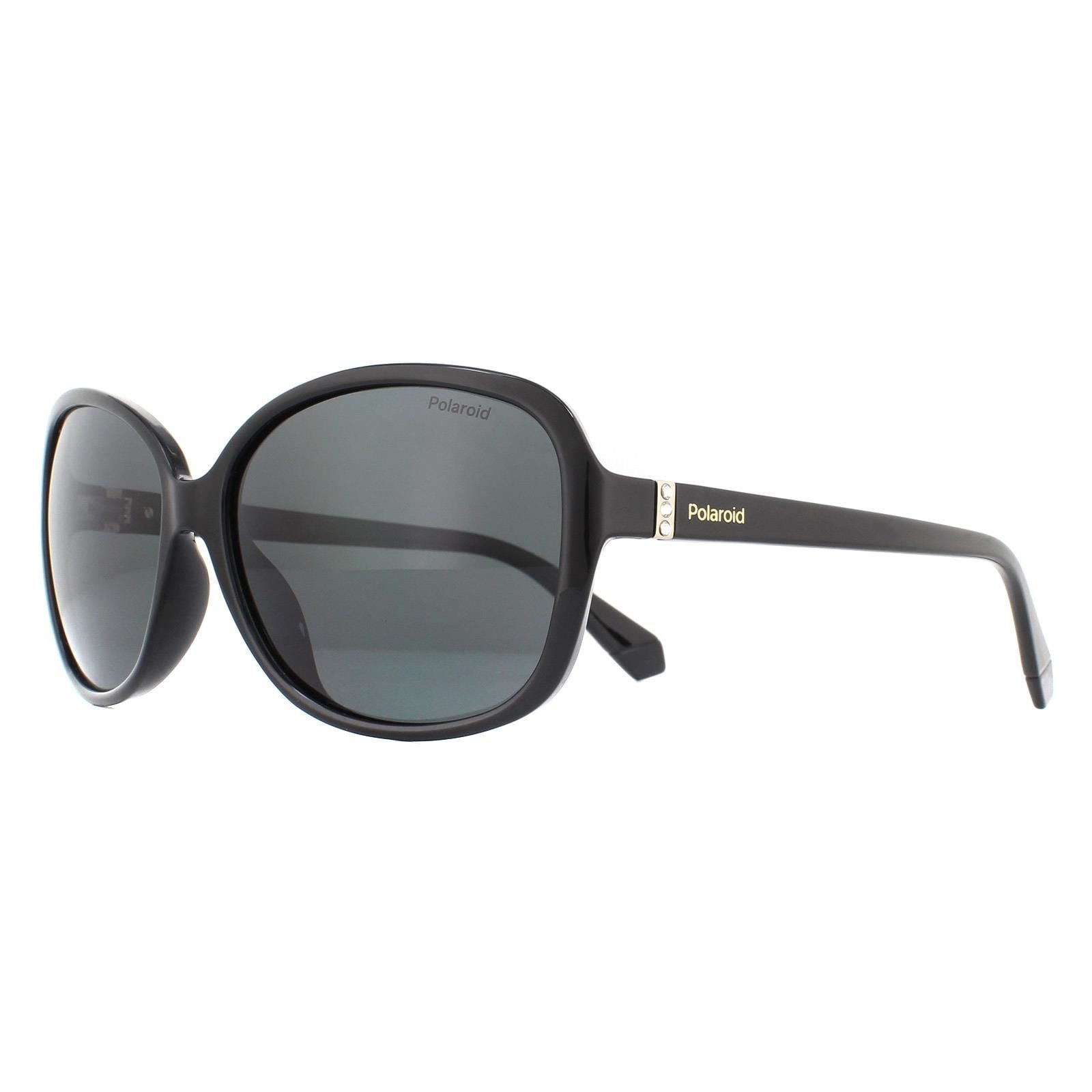 Polaroid Fashion Black Grey Polarized Sunglasses image 2