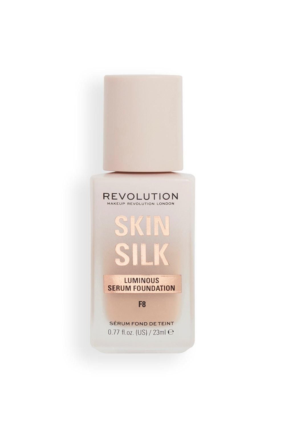Revolution Skin Silk Serum Foundation F8 image 6
