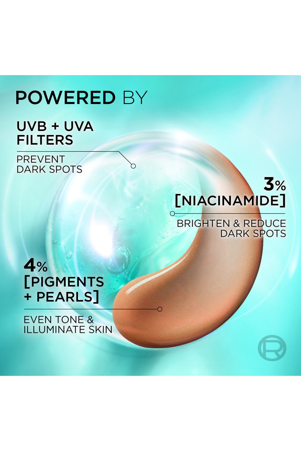 L'Oréal Paris Daily Fluid Tinted Glow SPF 50+, Bronze Glow, 50ml Multi image 8