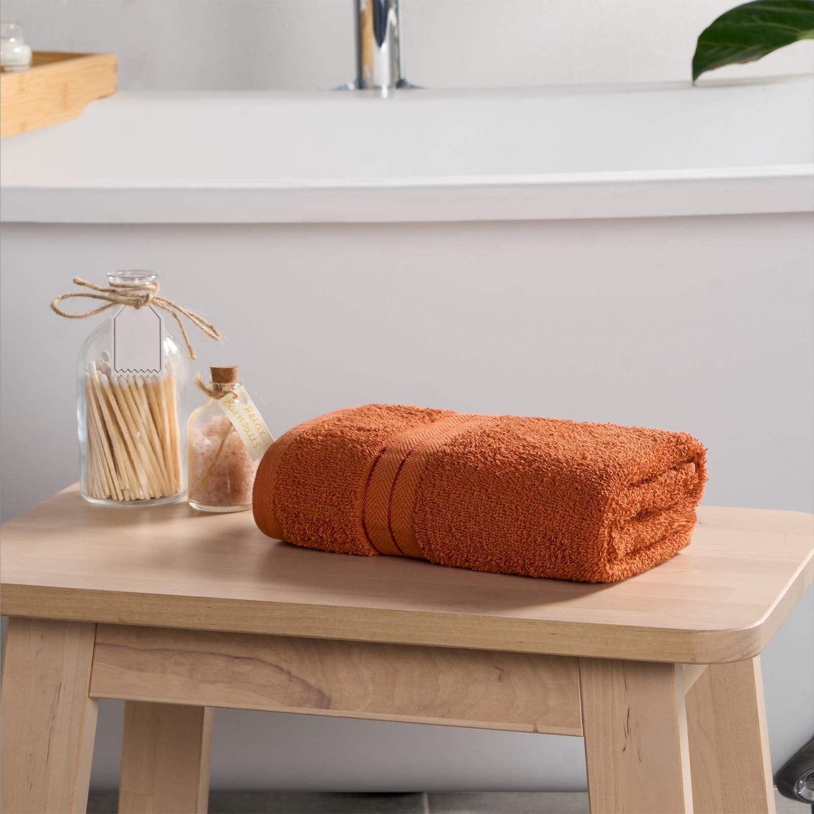 OHS Luxury Hand Towel 100% Cotton Bathroom image 3