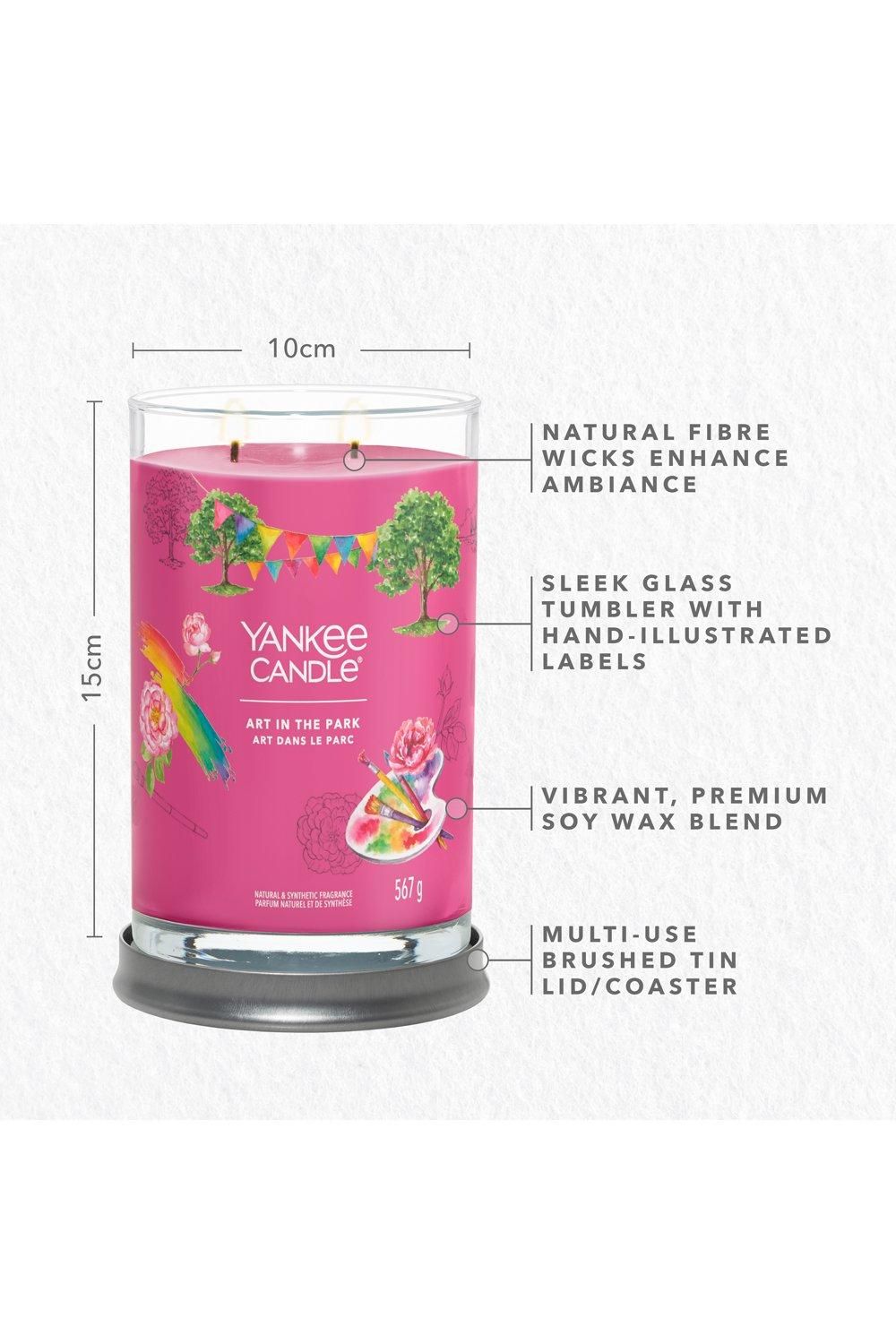 Yankee Candle Signature Large Tumbler Art In The Park Pink image 5