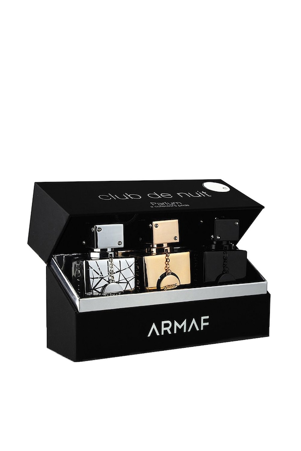 ARMAF Club De Nuit Parfum Three Piece Giftset For Men, 3x 30ml Parfum Fragrances Misc