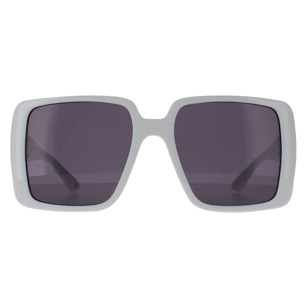 Gucci Square Burgundy with Silver Red with Silver Mirror GG1692S