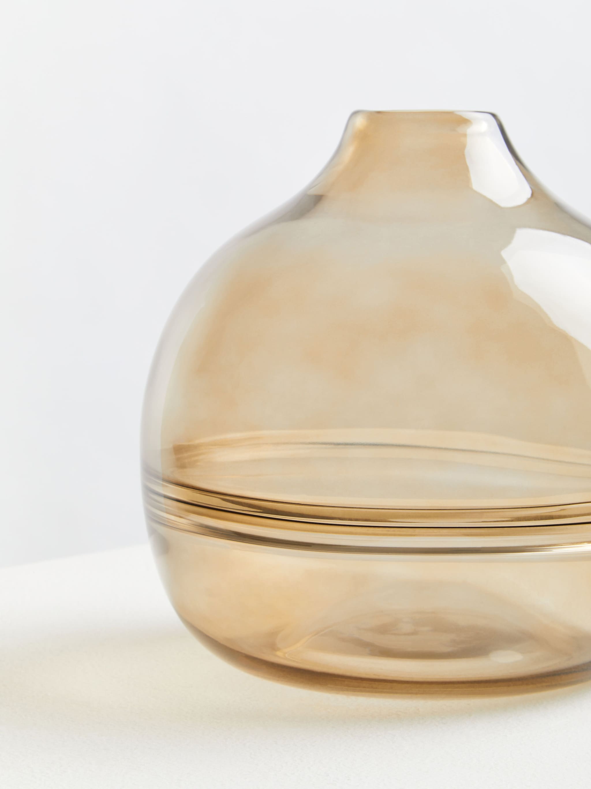 Orsina Decorative Small Vase, Unique Glass Flower Vase, Easy To Care Vase For Flowers, Versatile Pottery Vase image 3