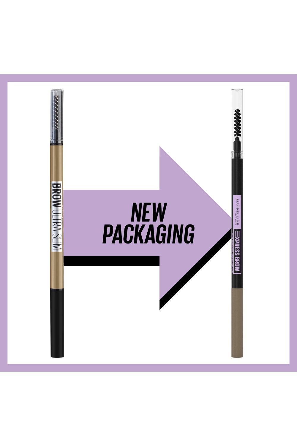 Maybelline Express Brow Ultra Slim Defining Natural Fuller Looking Brows Eyebrow Pencil Soft Brown image 5