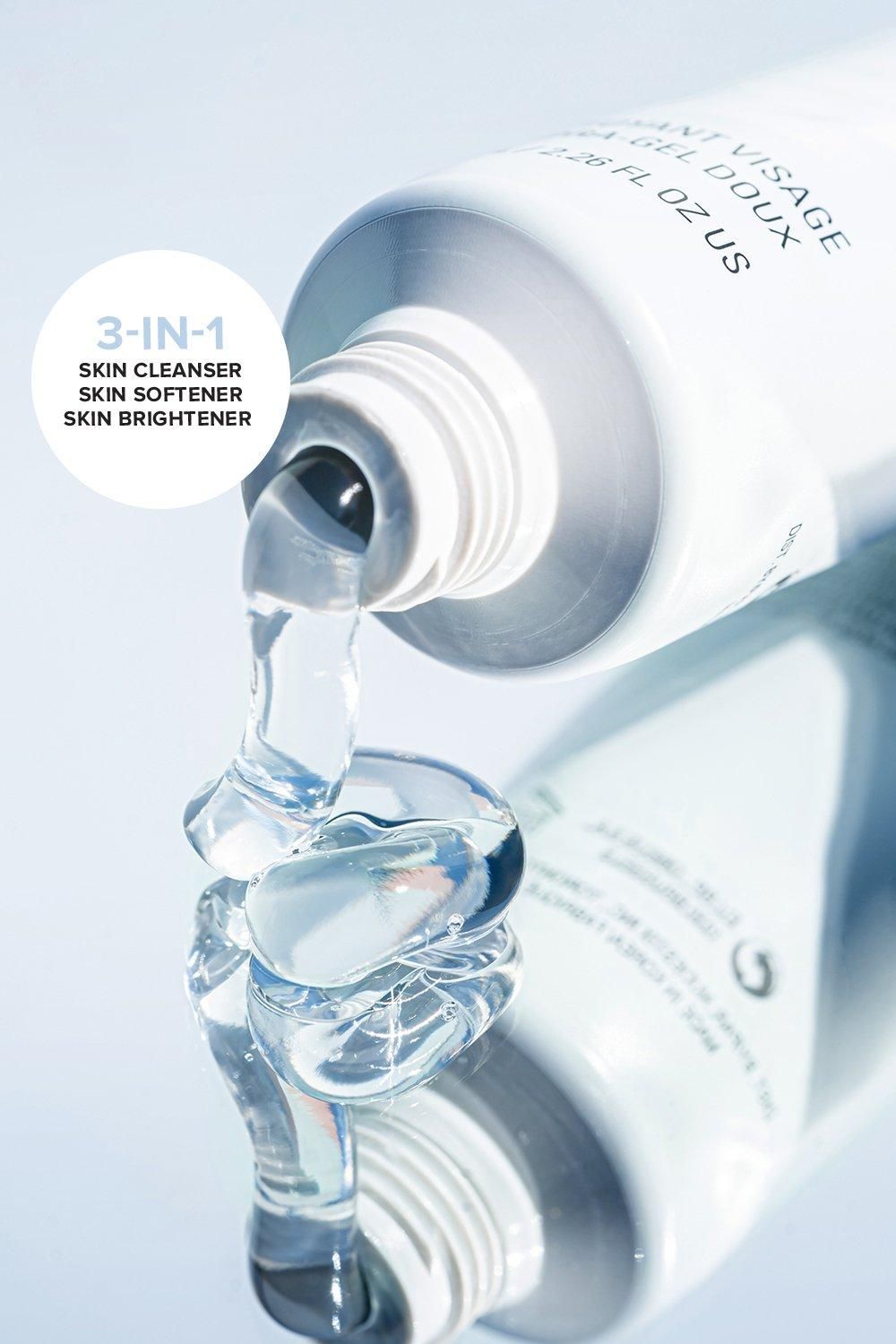 Nudestix Nudeskin Gentle Hydra-Gel Face Cleanser 70ml Multi image 3