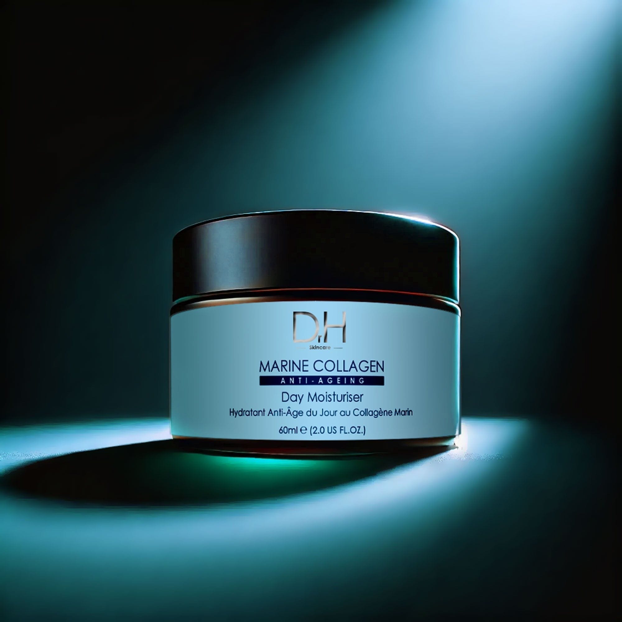 Dr H Marine Collagen Anti-Ageing Day Moisturiser 60ml x 2 Duo Set image 4