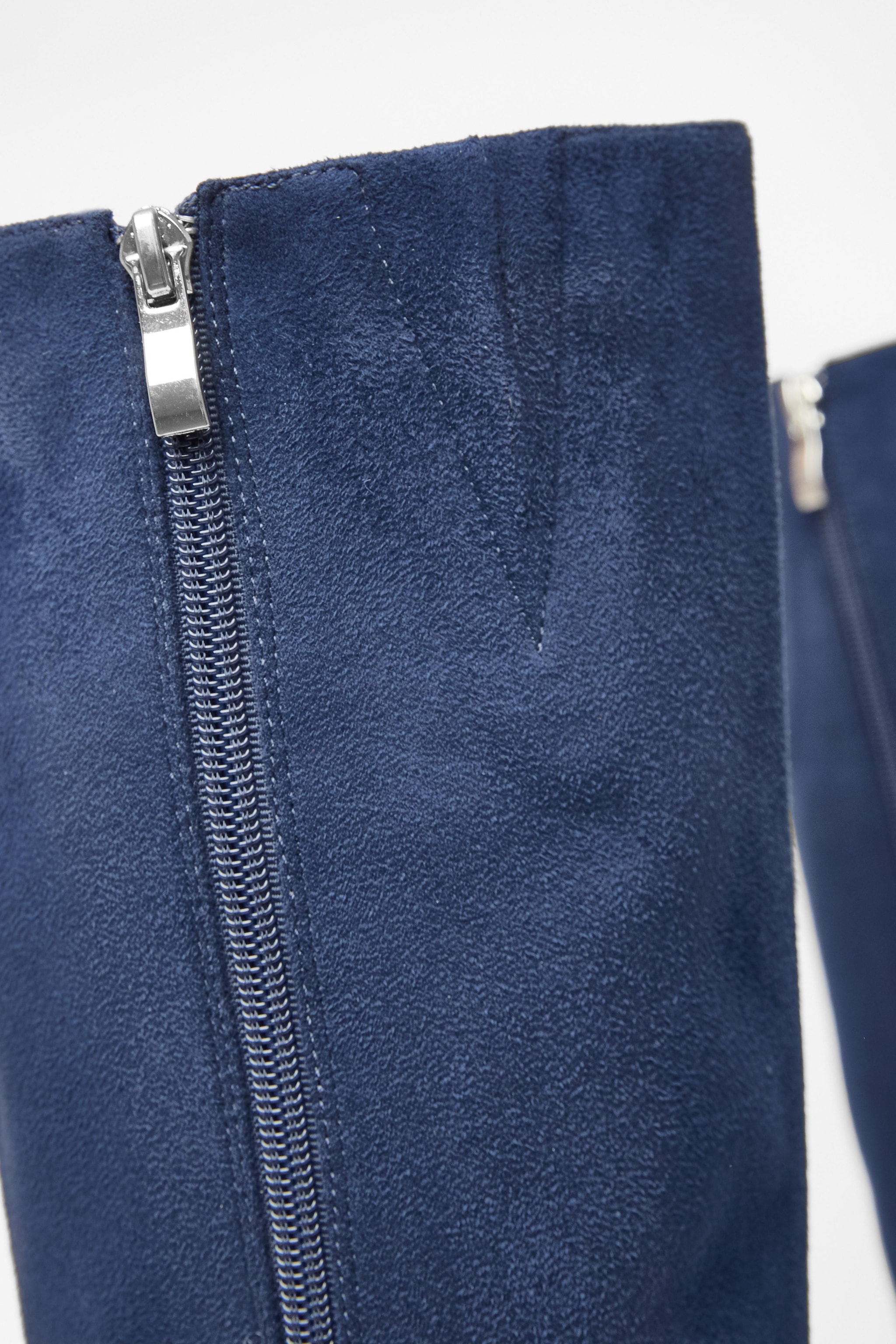 Quiz Navy Knee High Boots image 4