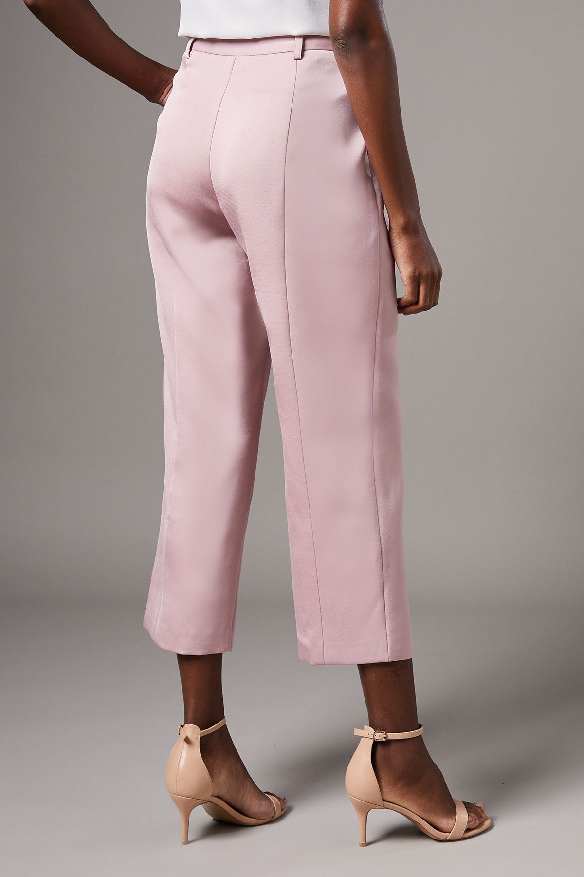Coast Split Front Crop Trouser Blush image 3