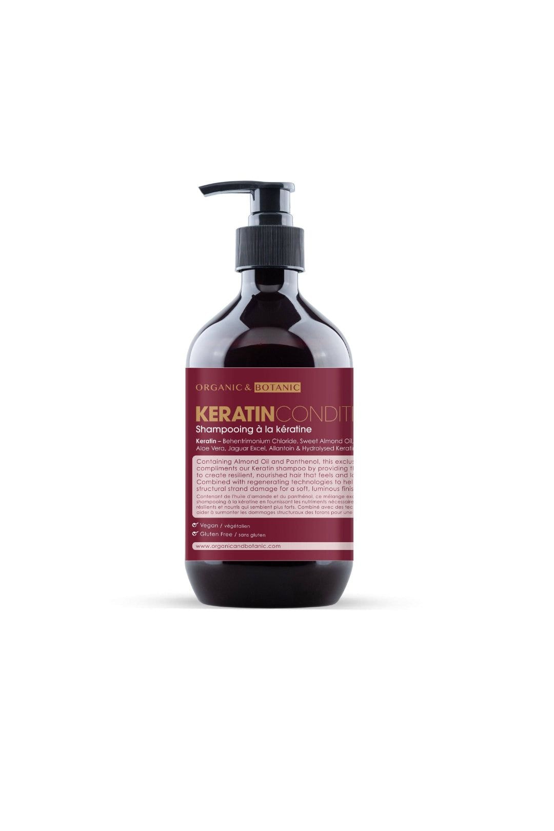 Organic & Botanic Keratin Conditioner 500ml image 1